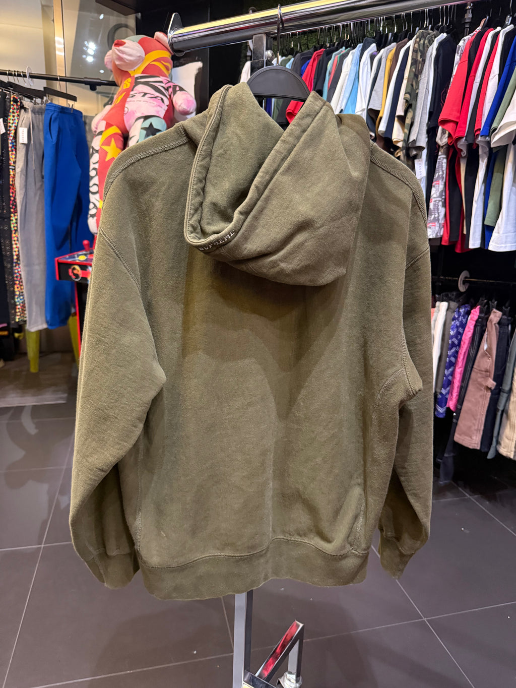 Supreme portrait hooded sweatshirt