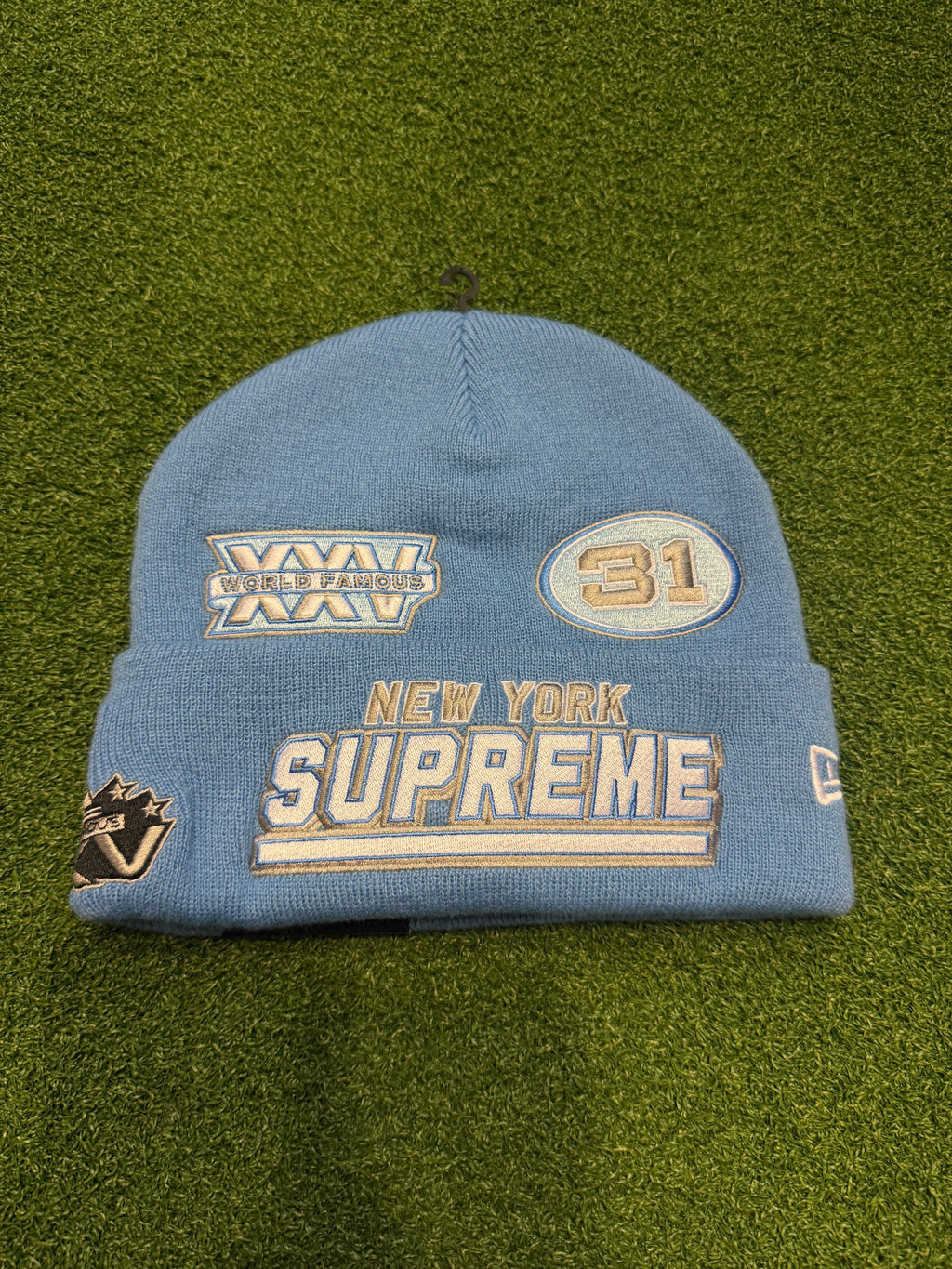 Supreme new era football beanie