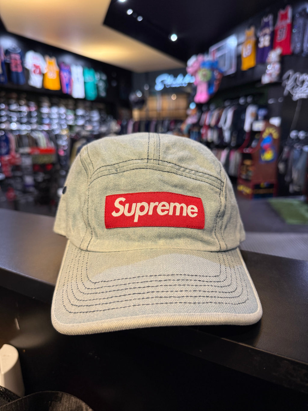 Supreme washed chino camp hat