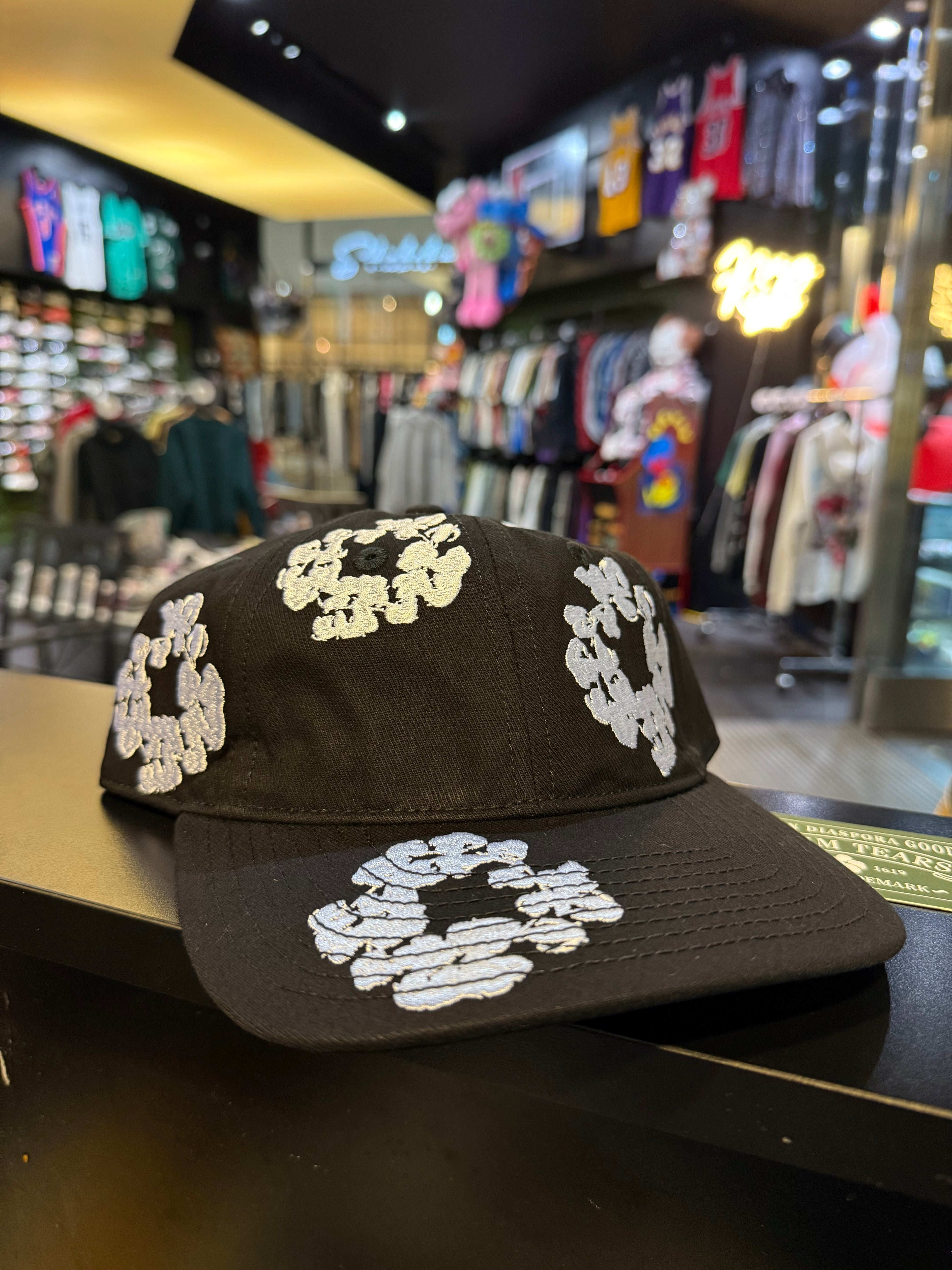 Denim tears wreath cap