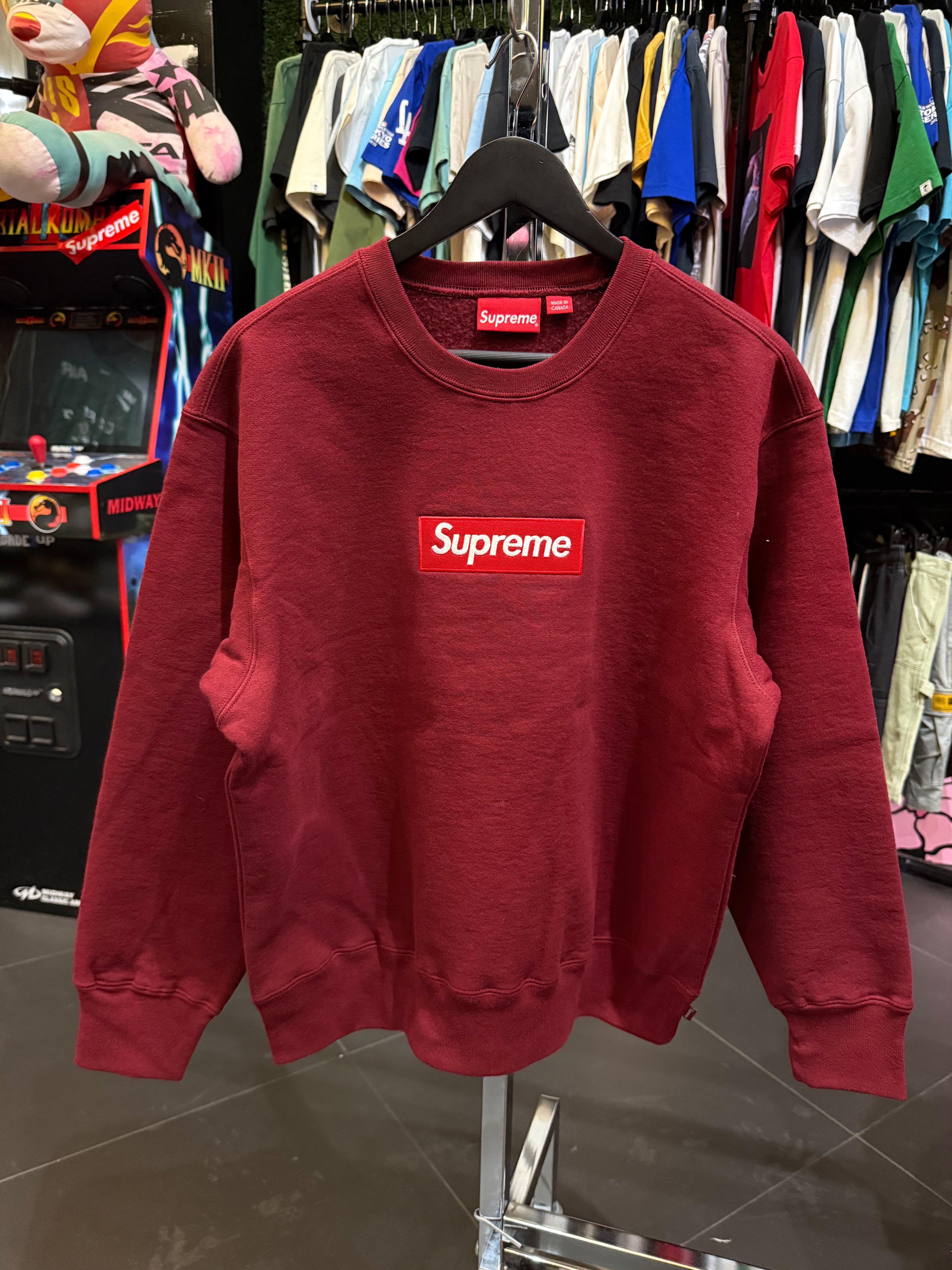 Supreme box logo crewneck