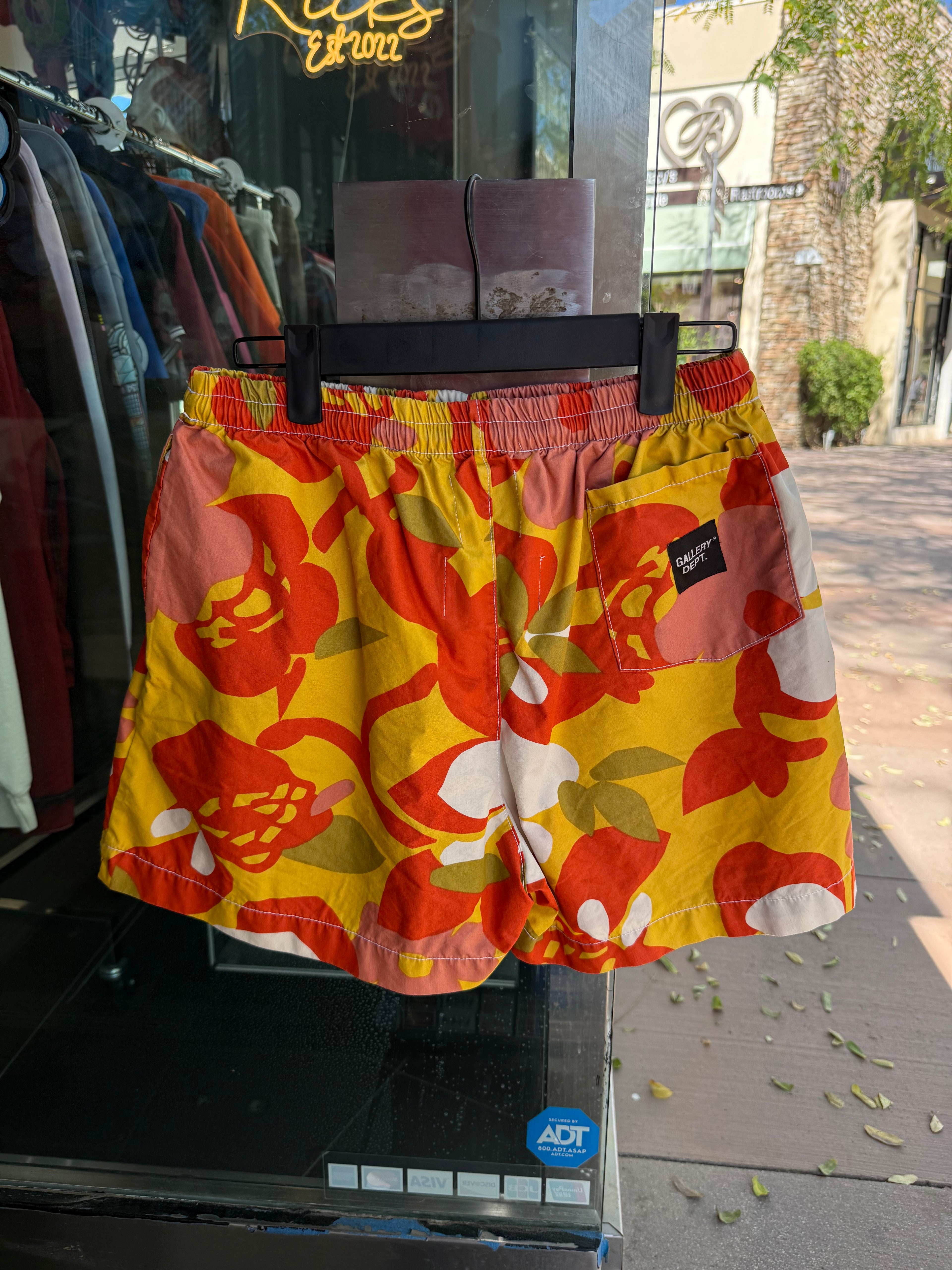 Gallery Dept Yellow & Orange Shorts
