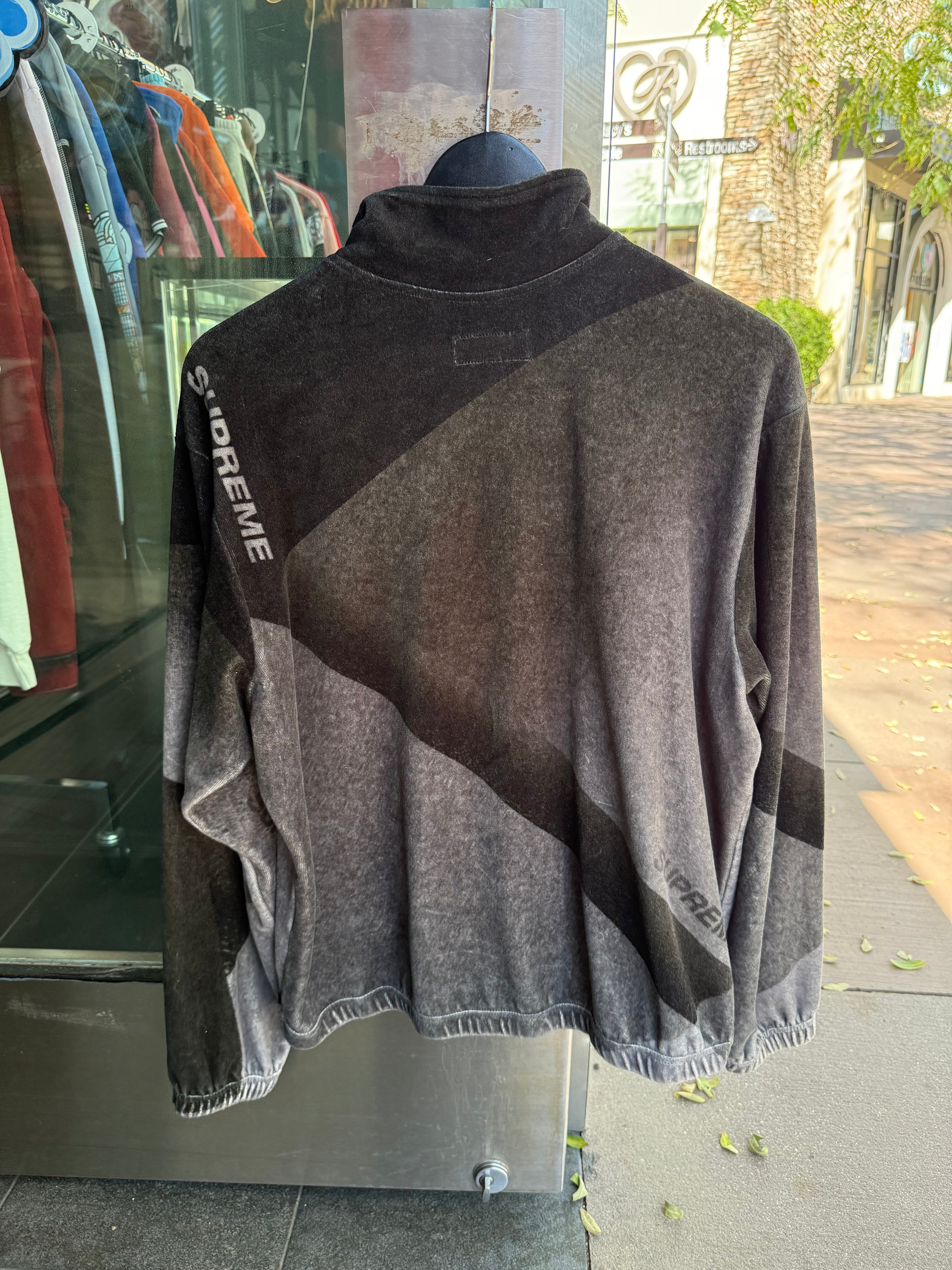 Supreme Black & Grey Zip