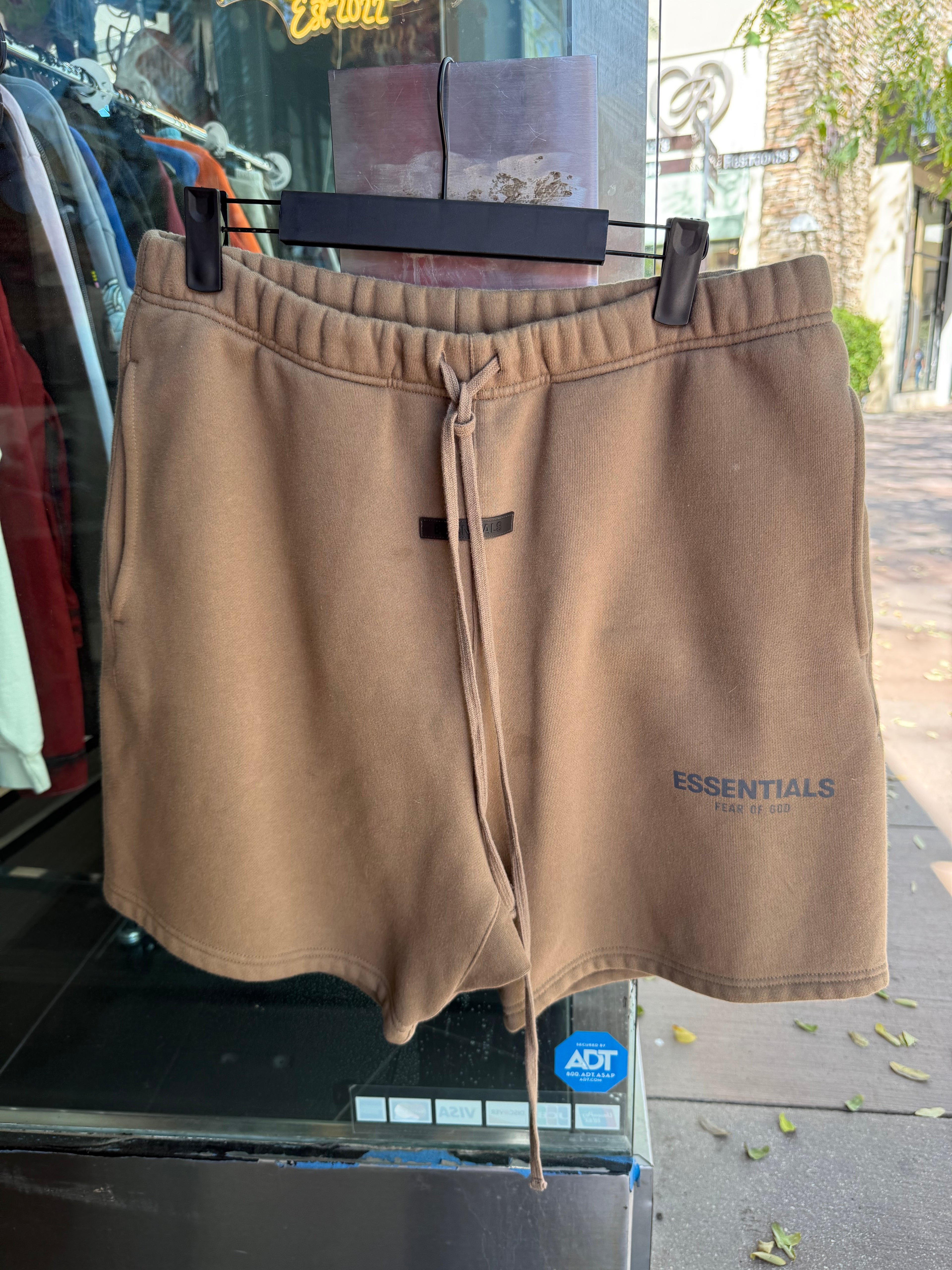 Essentials Brown Shorts