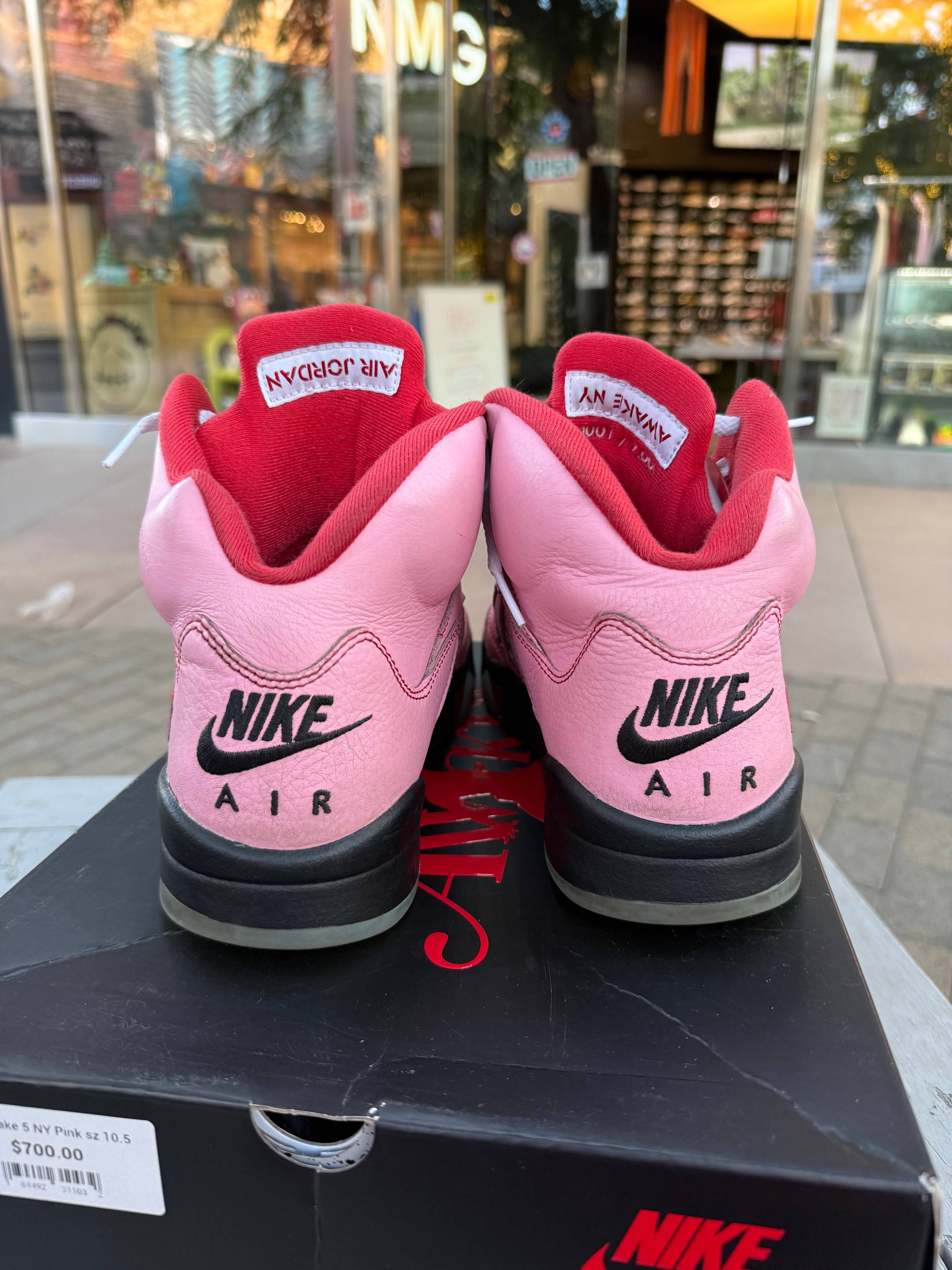 Jordan 5 NY pink awakes