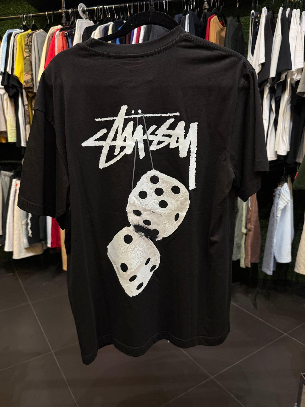 Stussy dice tee