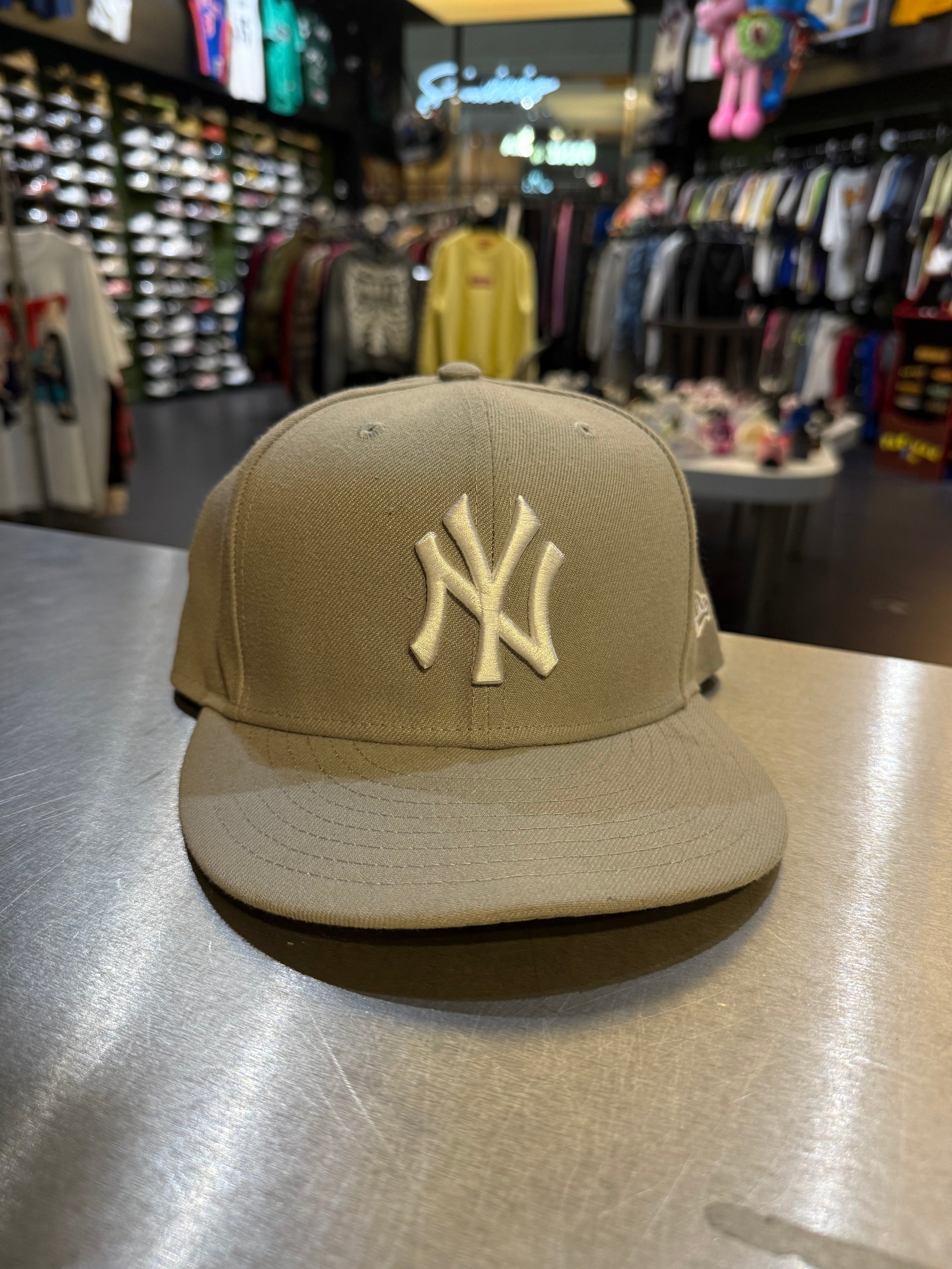 NY grey fitted