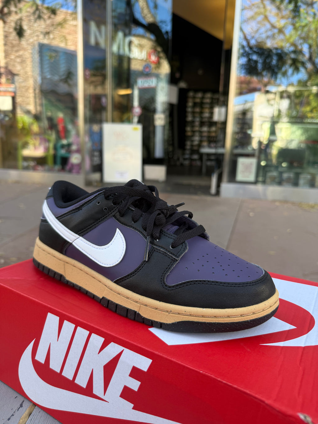 Dunk low rasin