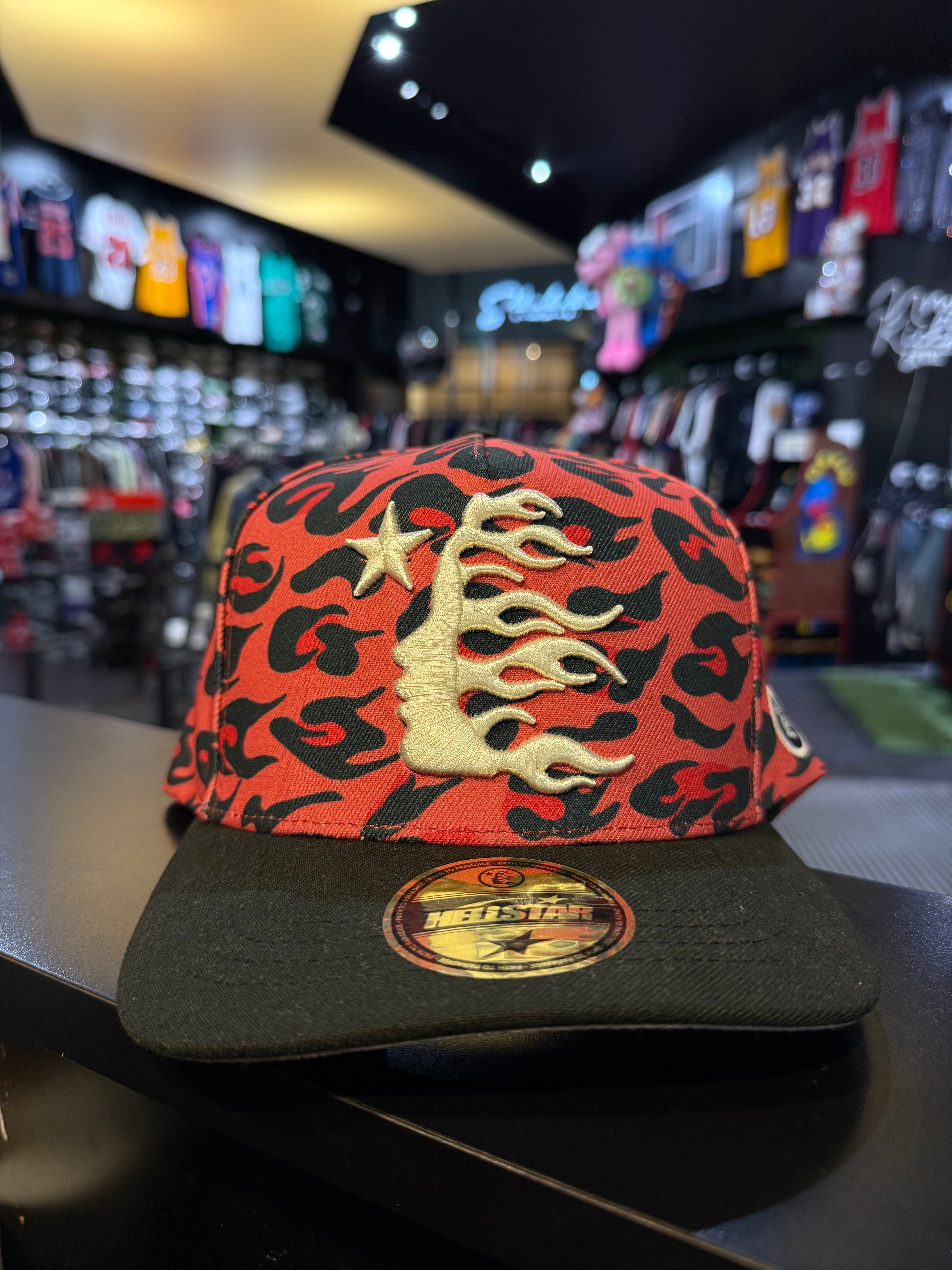 Hellstar cheetah SnapBack