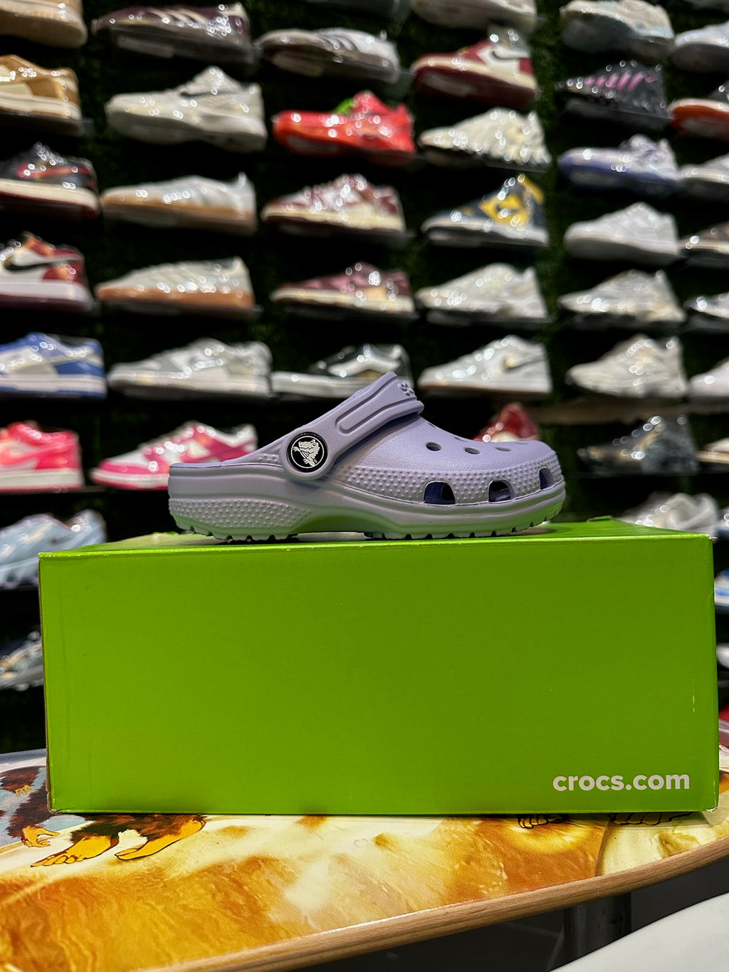 Crocs lilac