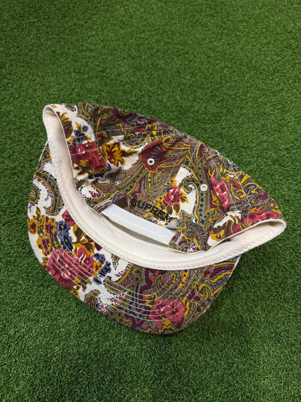 Supreme paisley 5 panel hat