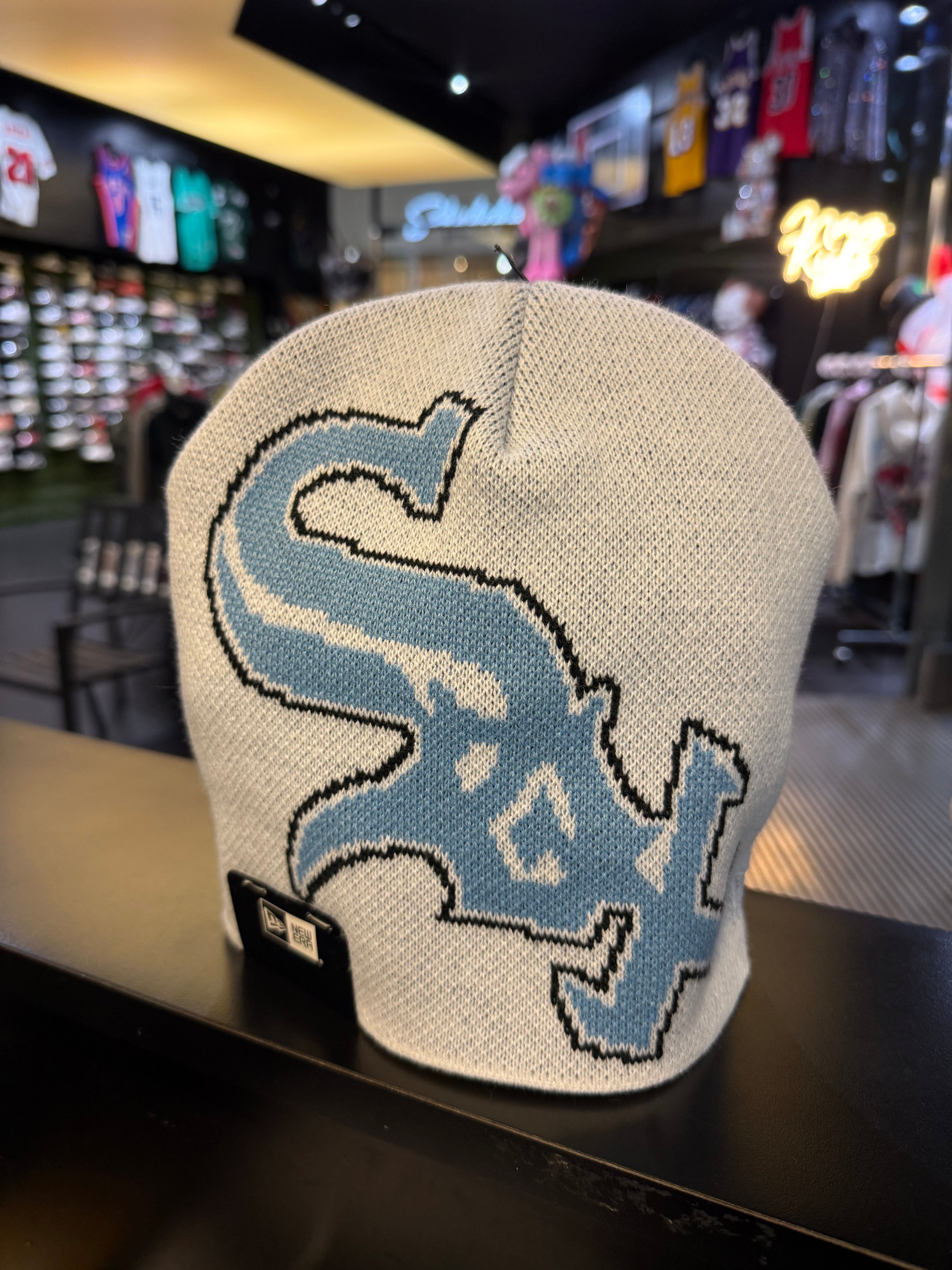 Supreme white Sox beanie