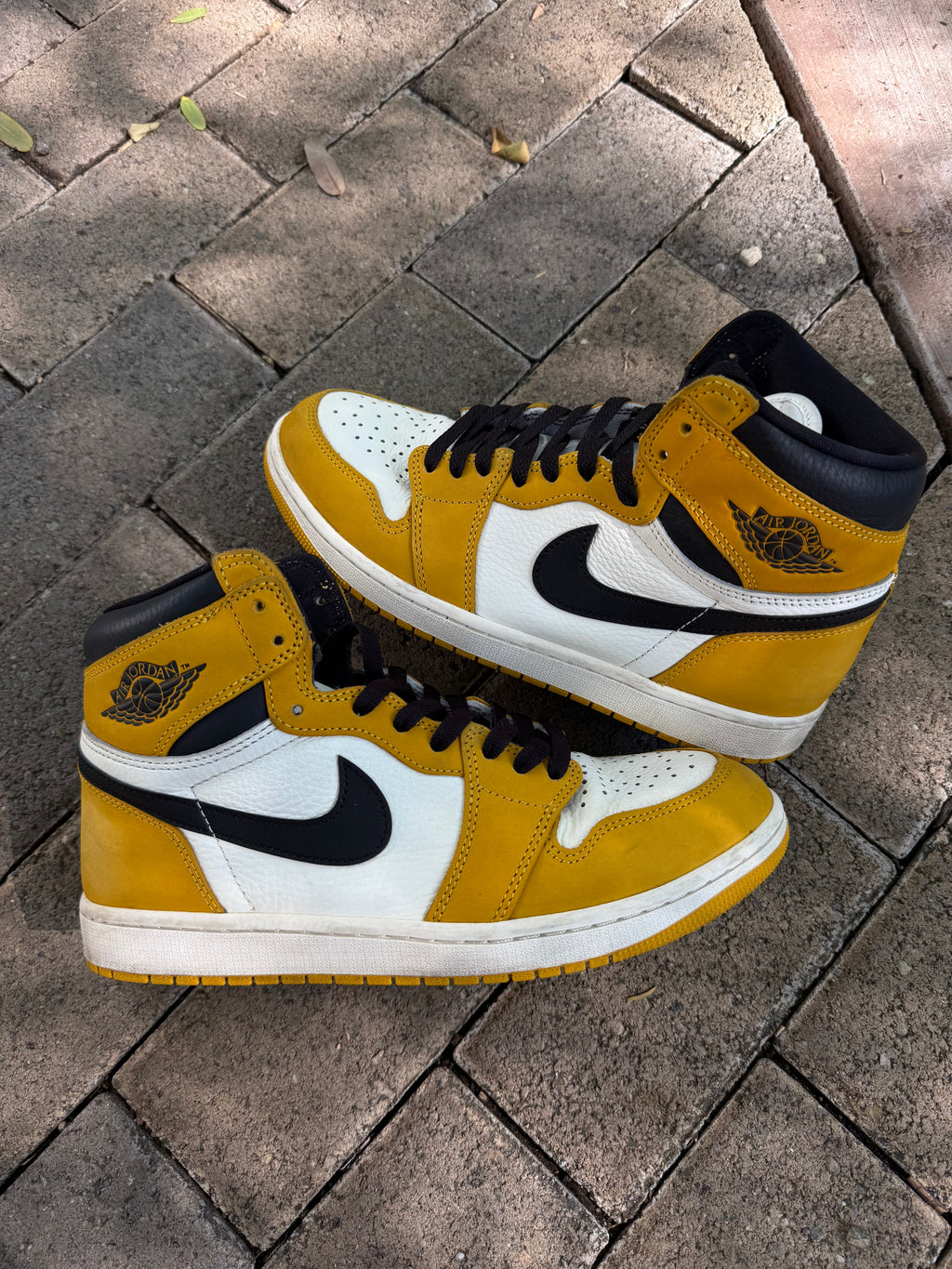 Jordan 1 yellow orche