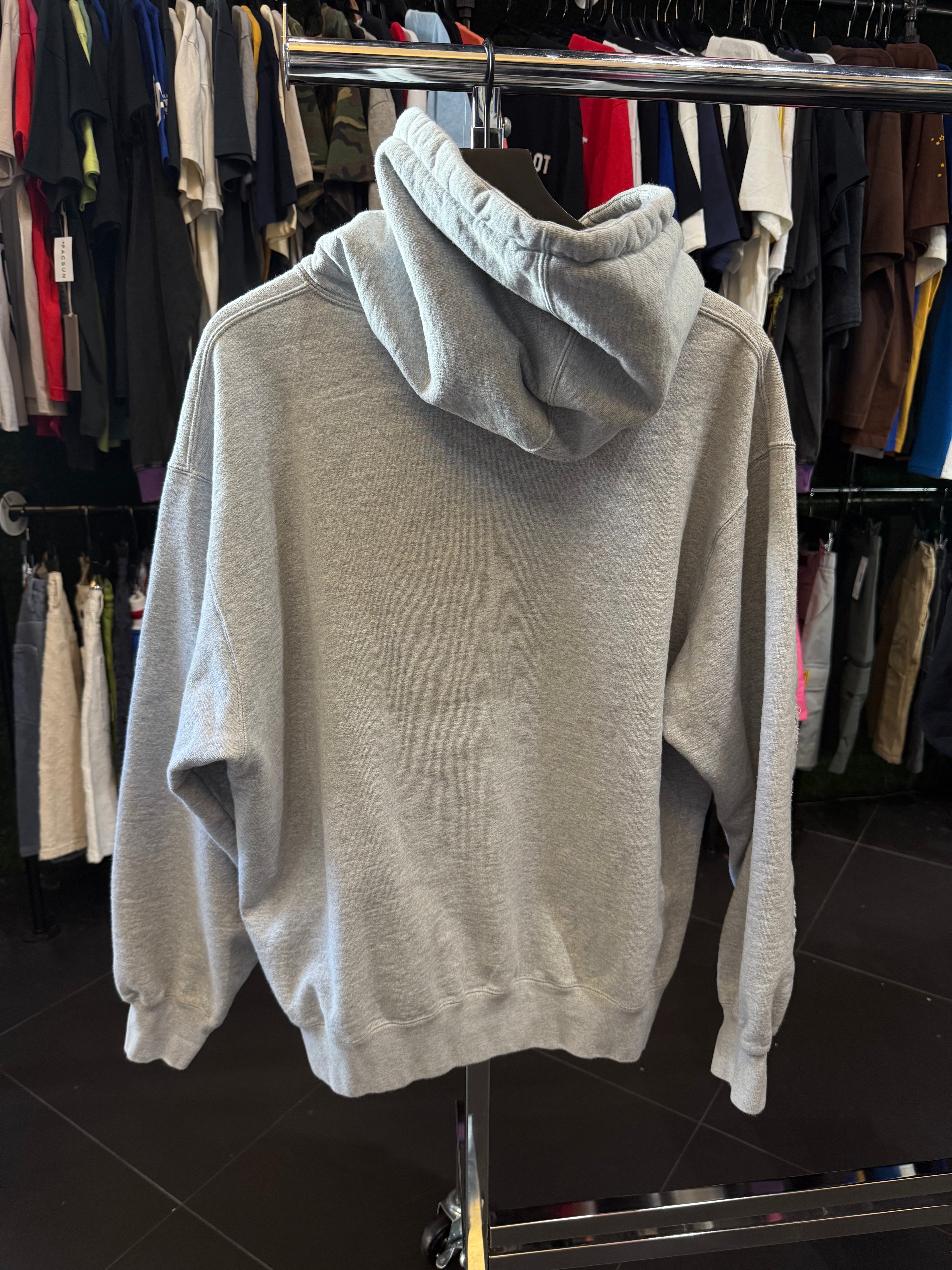 Supreme contrast cutout hooded