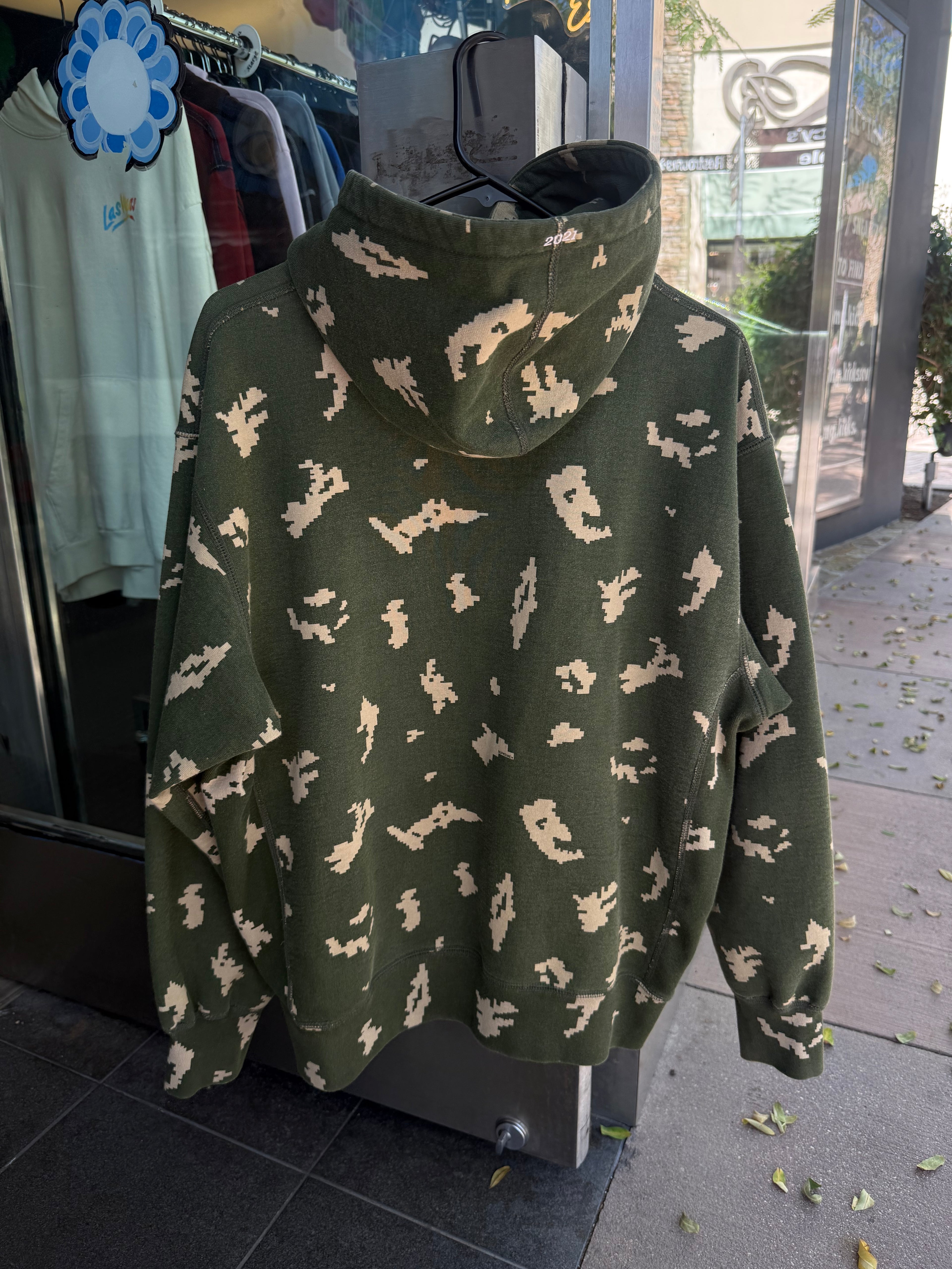 Supreme Green Hoodie
