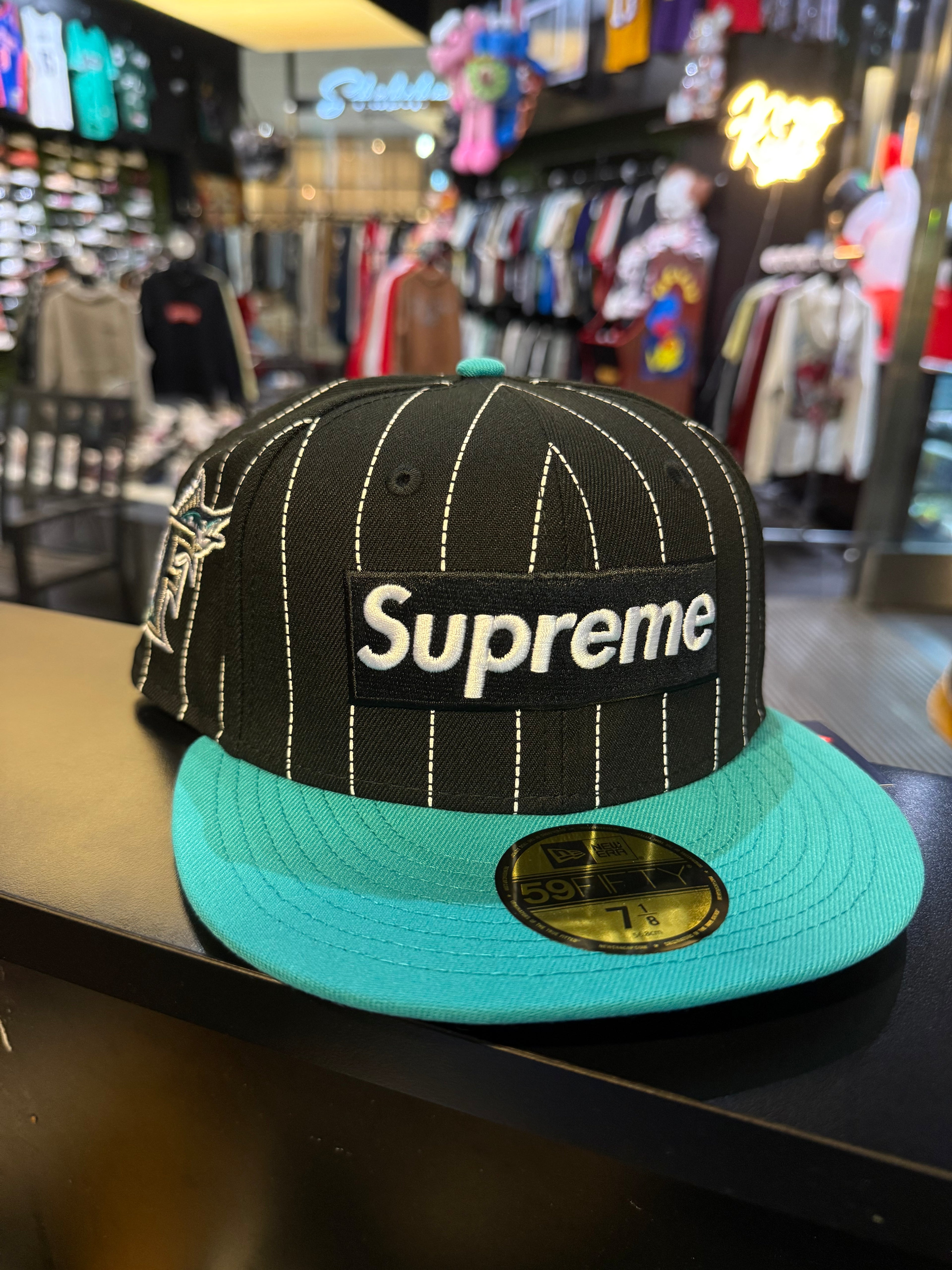 Supreme marlins fitted