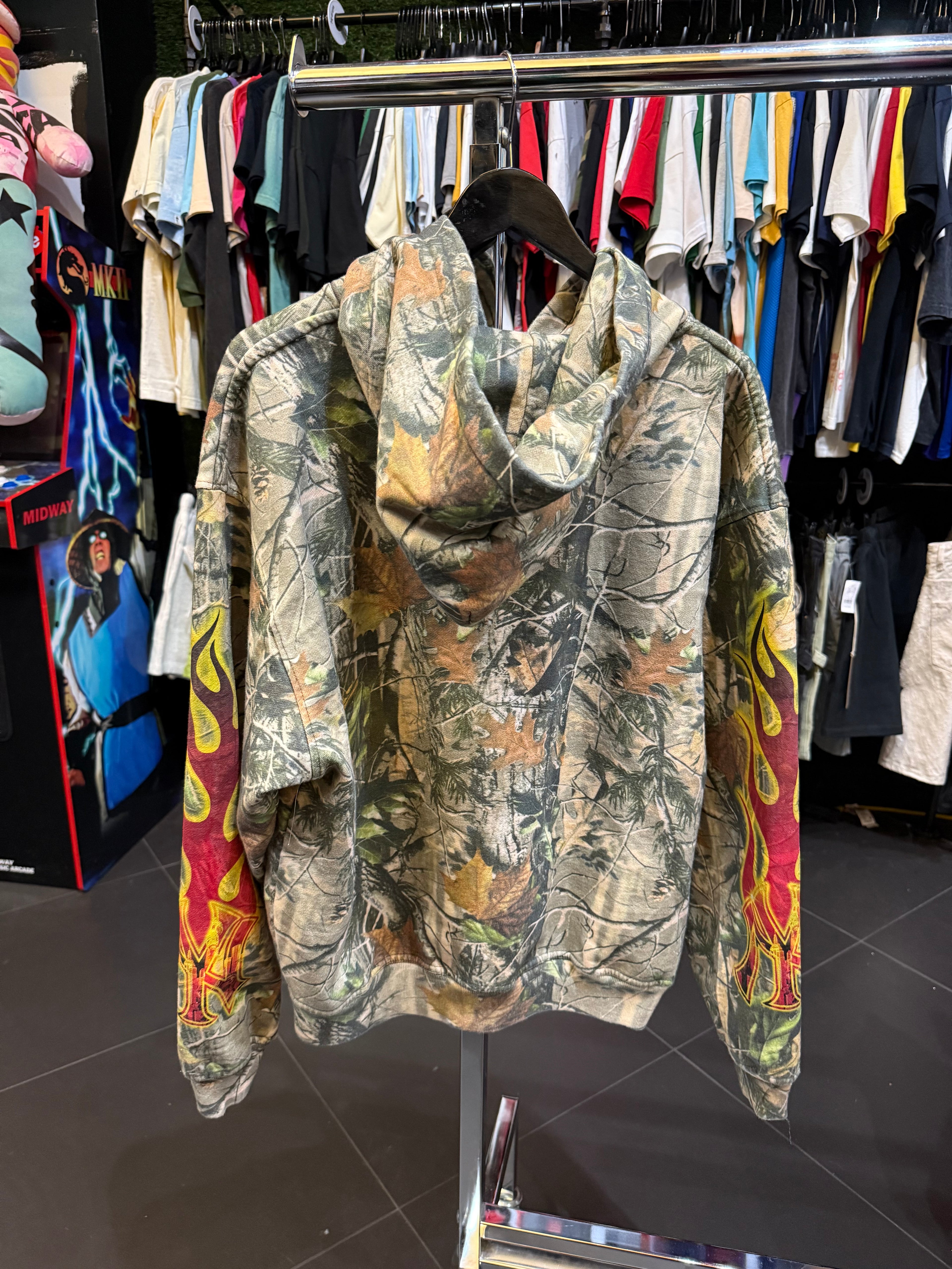 Custom NY Flame zip up