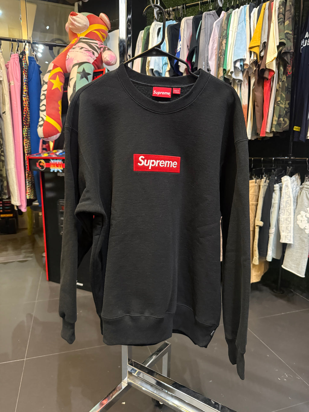 Supreme box logo black