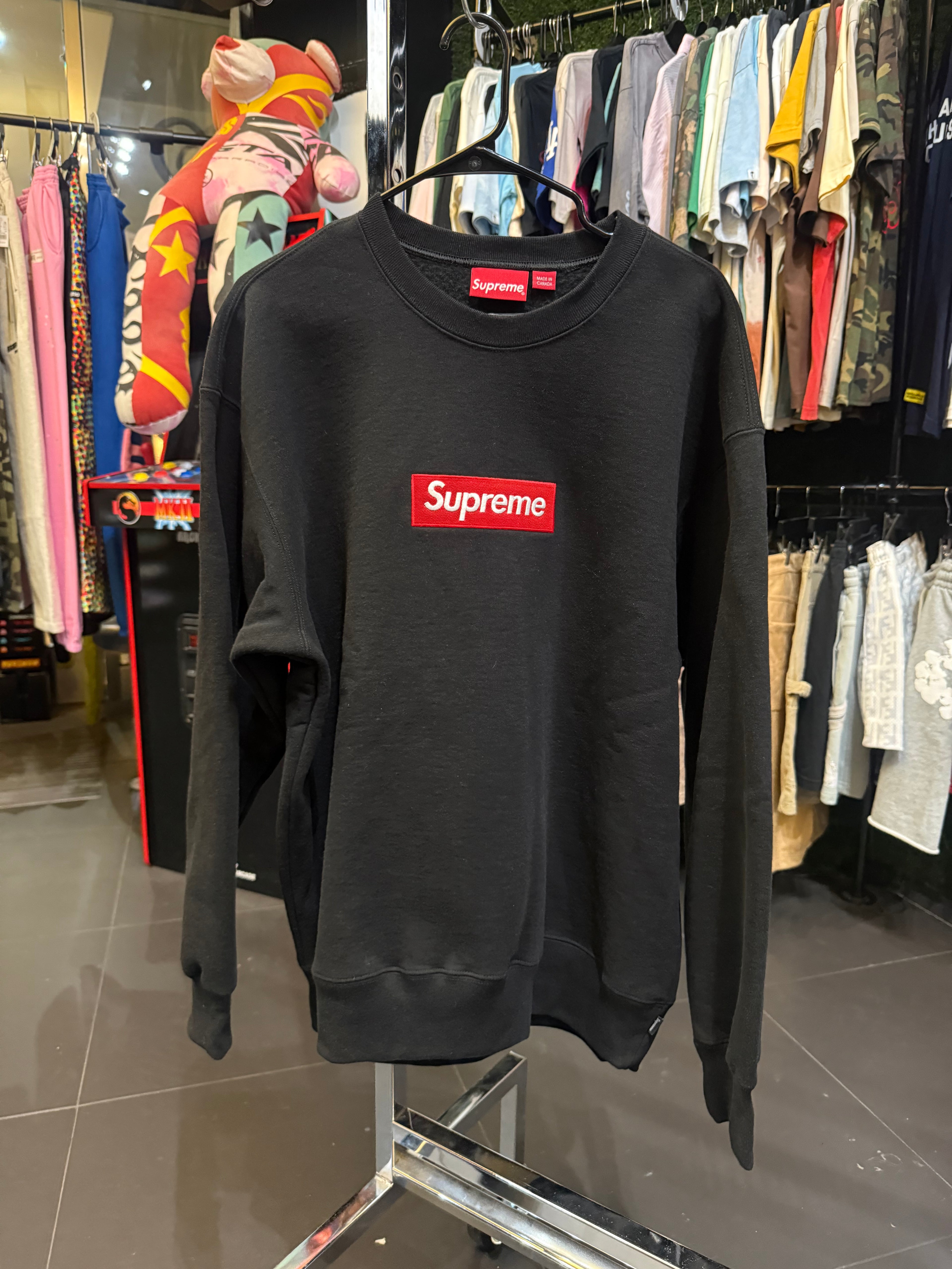 Supreme box logo black
