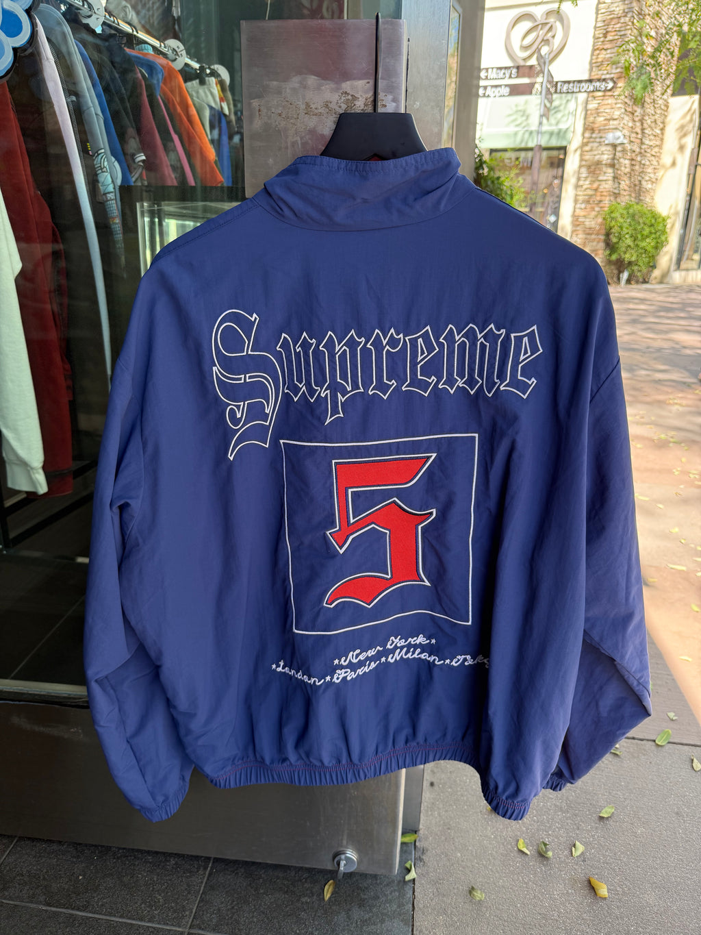 Supreme Blue Red Track Jacket