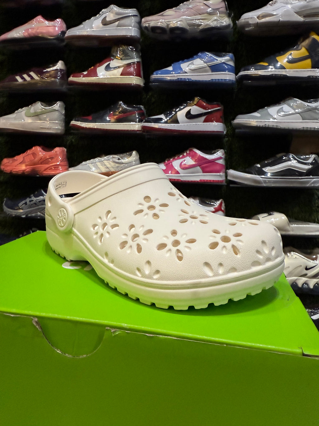 Crocs floral