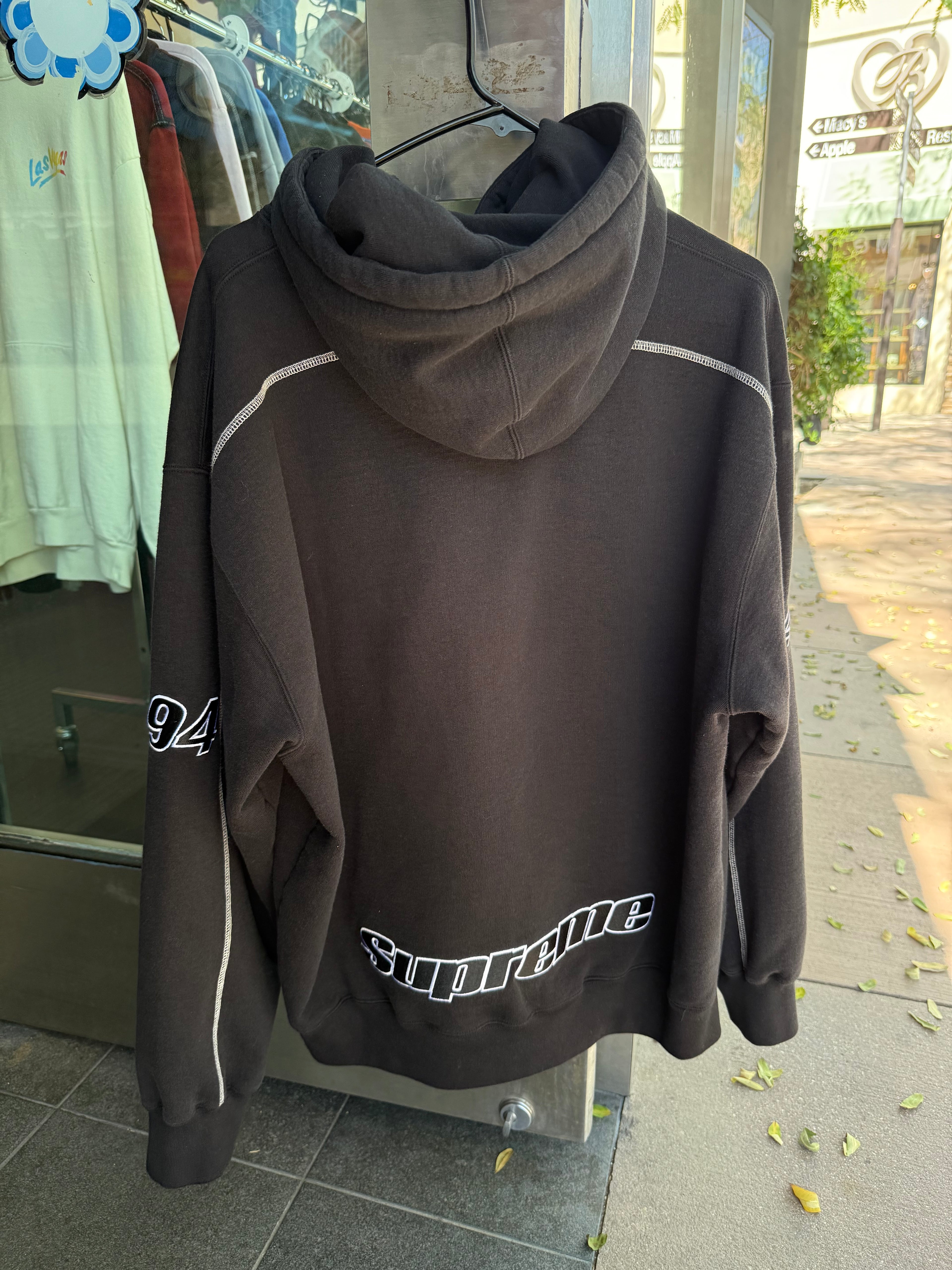 Supreme Black Hoodie