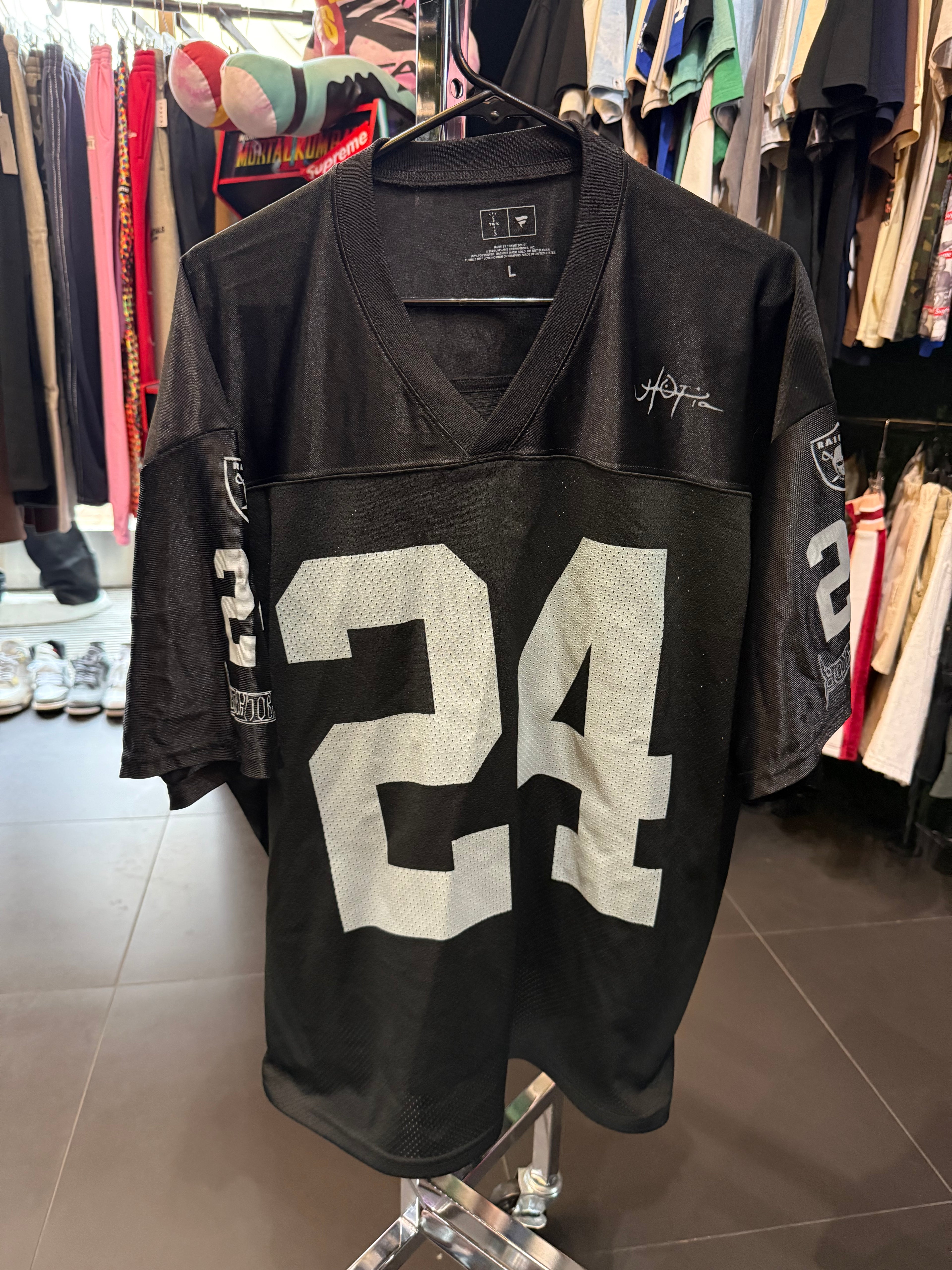 Cactus jack raiders jersey