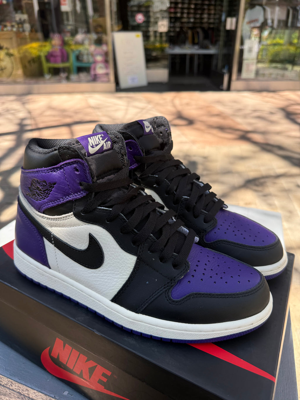 Jordan 1 court purple