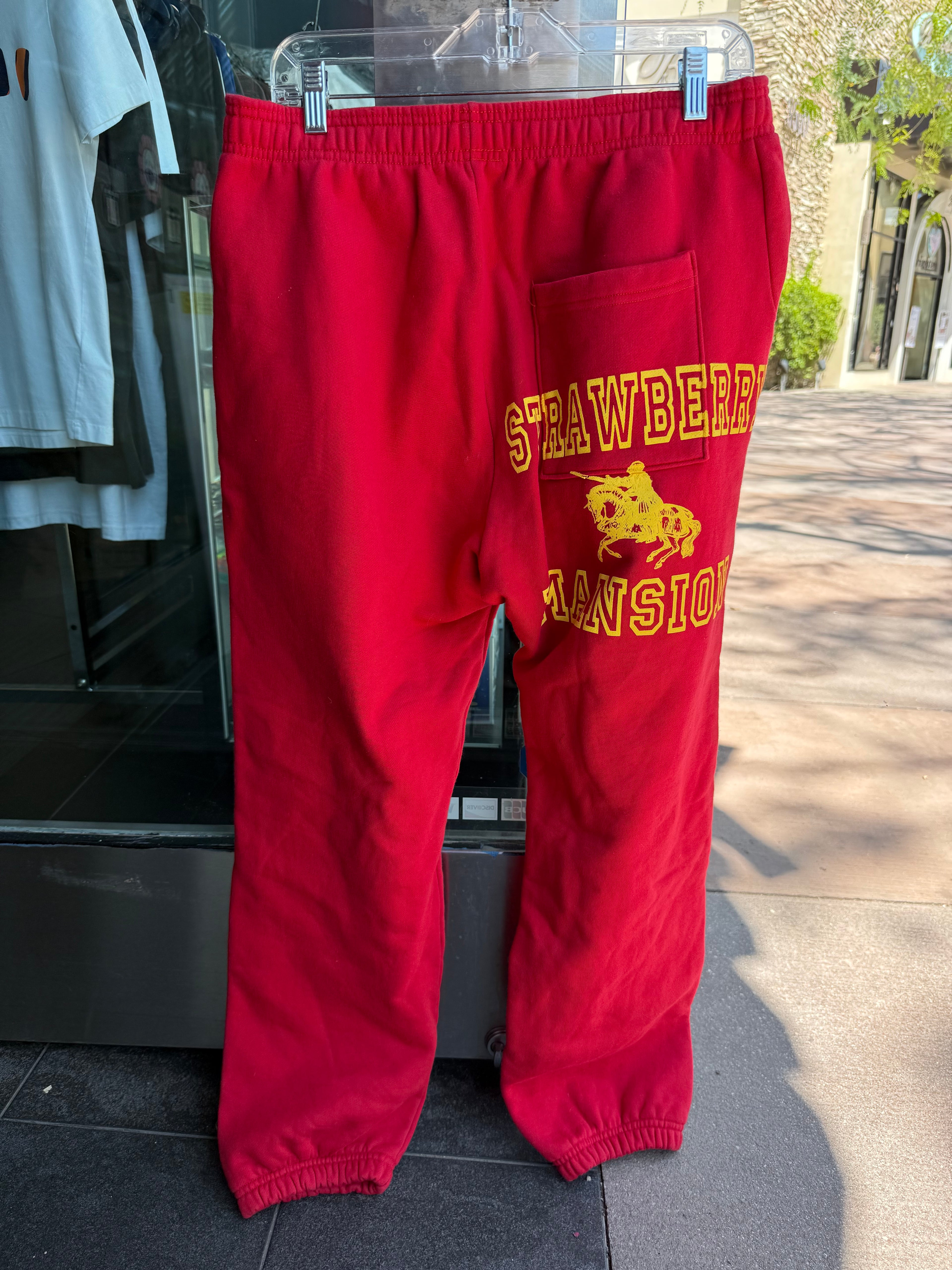 Red strawberry Maison sweats