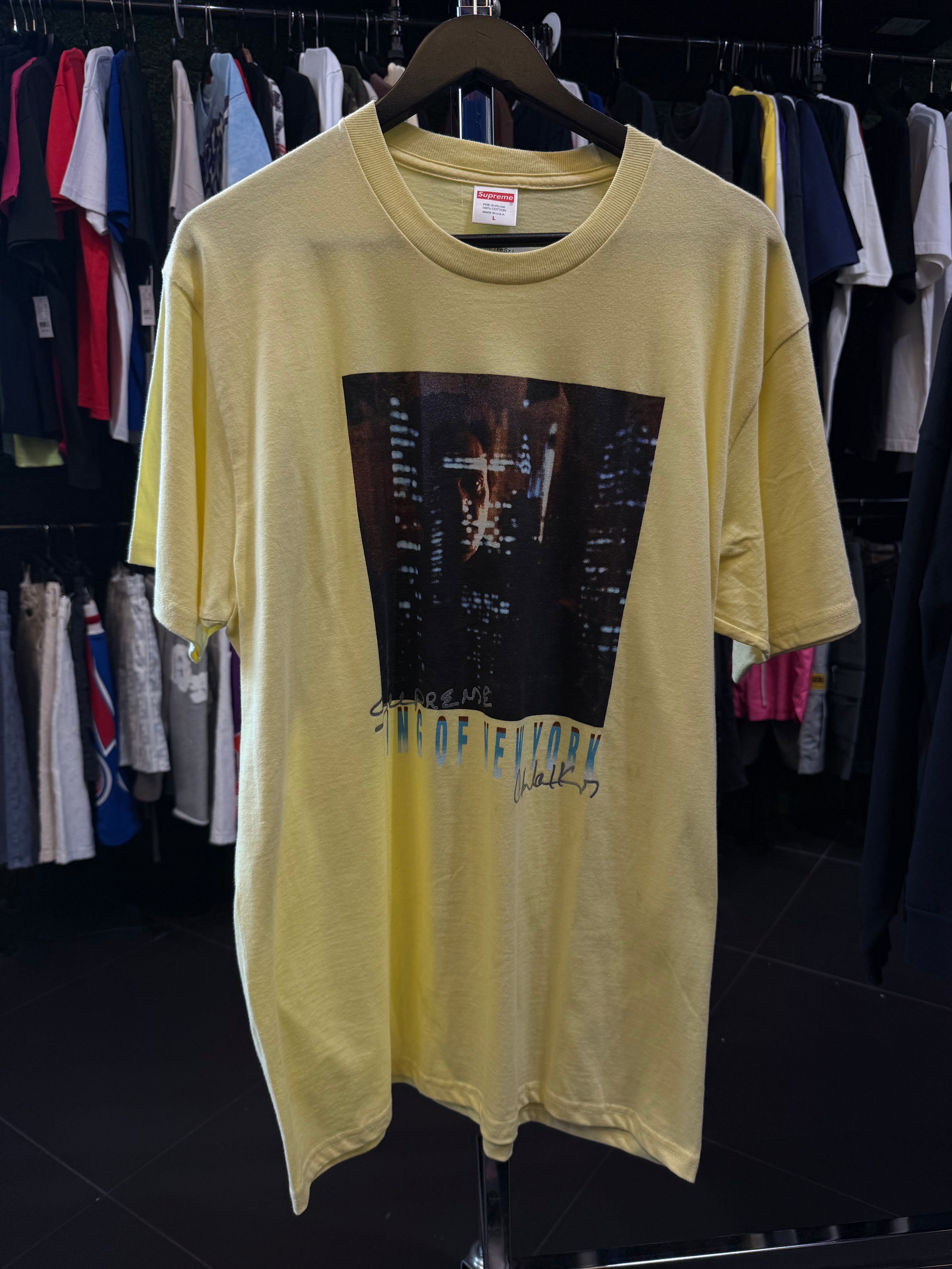 Supreme yellow tee
