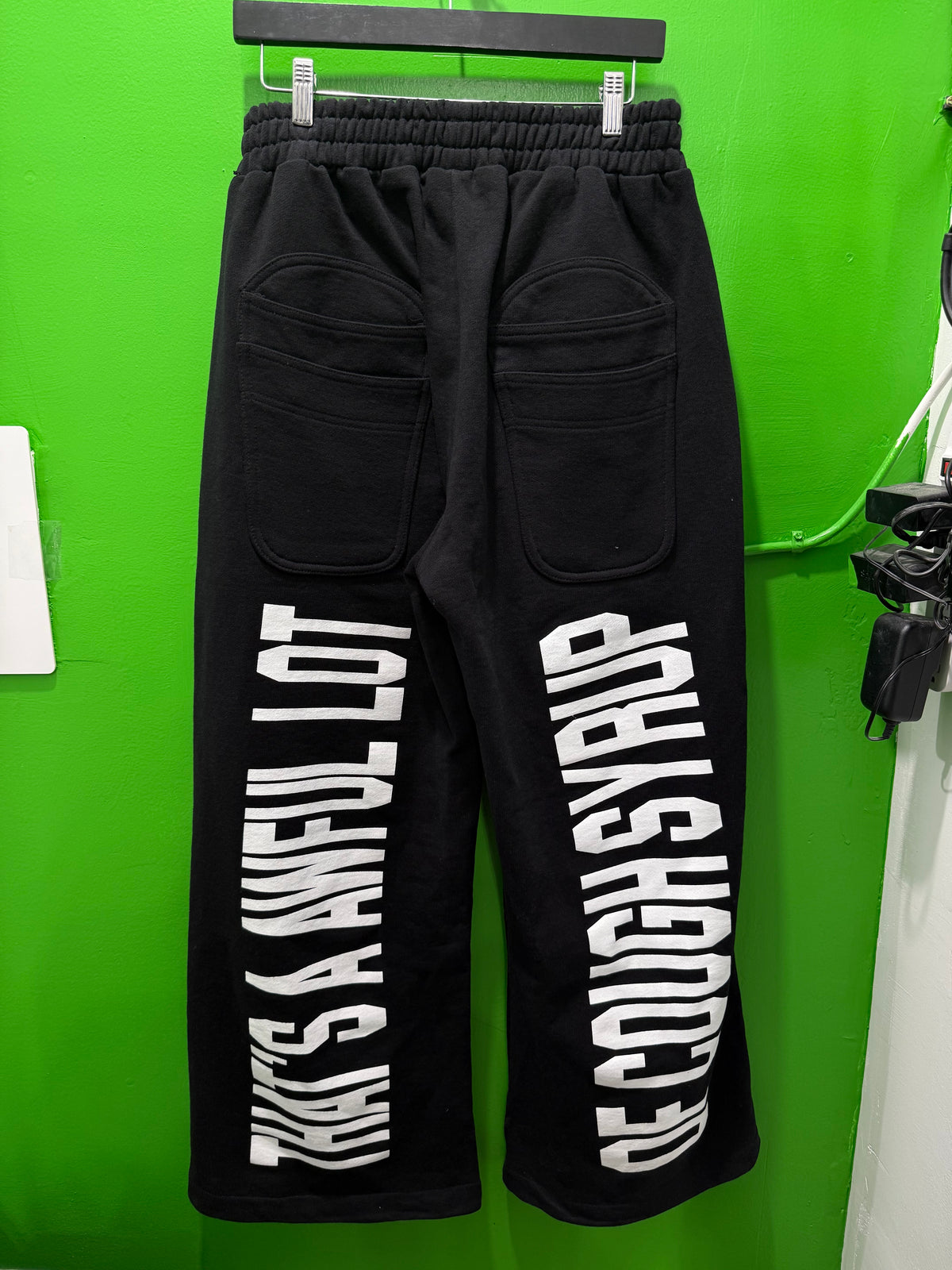 Awful lotta cough syrup double cup sweats heavy duty