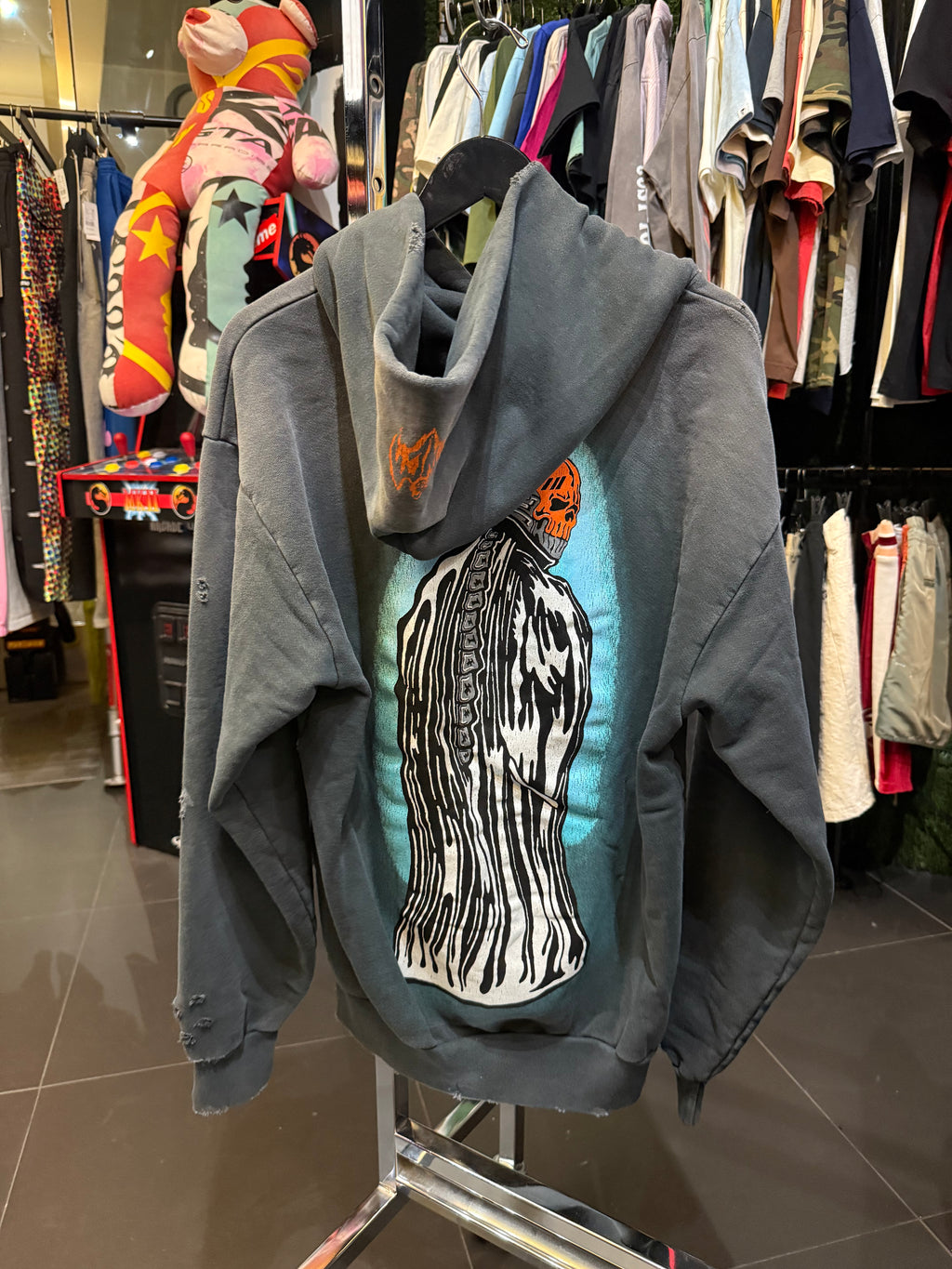 Warren lotus charcoal hoodie