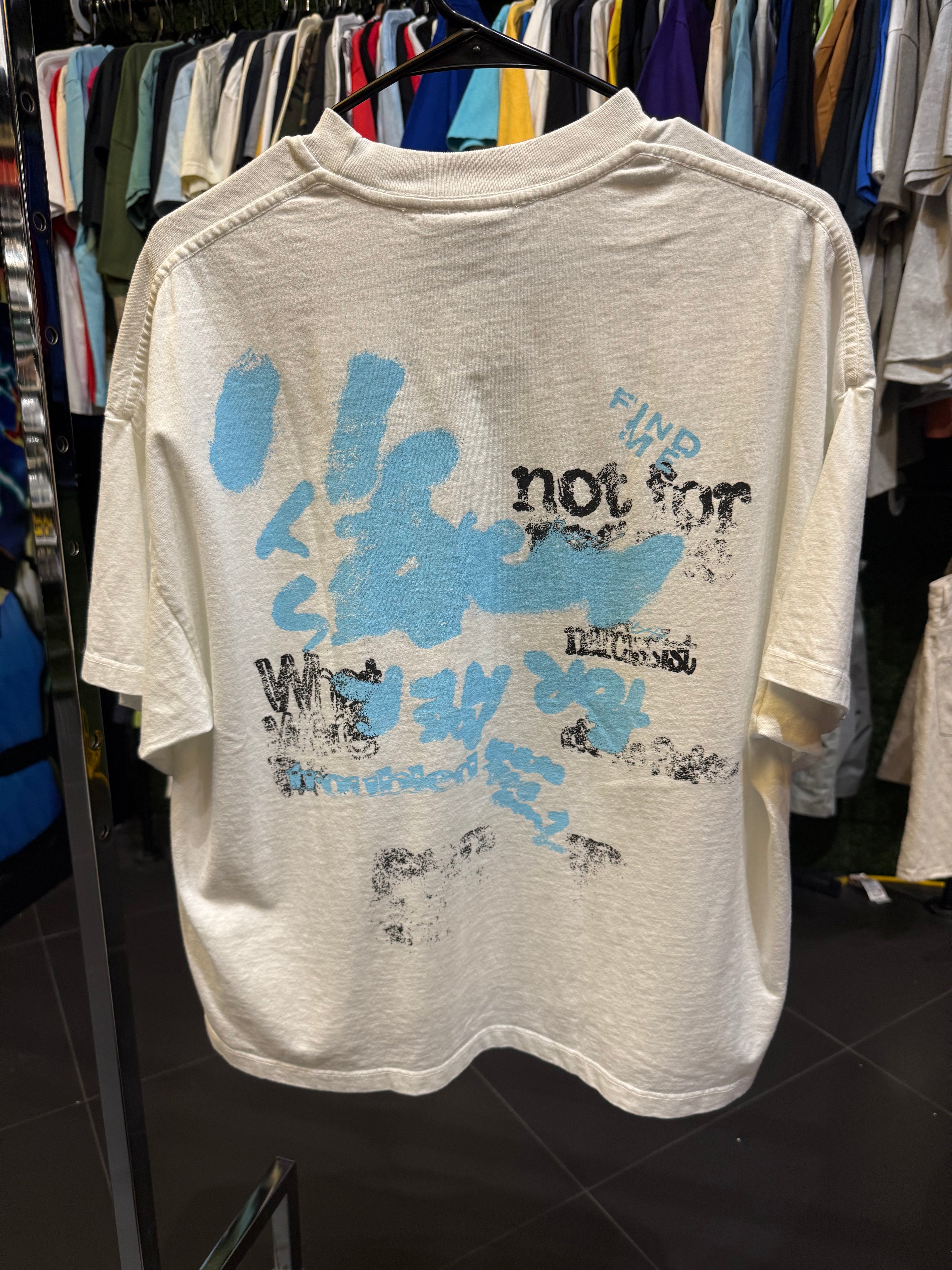 Troubled humans girl tee