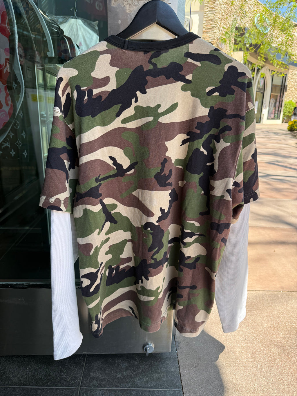 Corteiz camo thermal tee