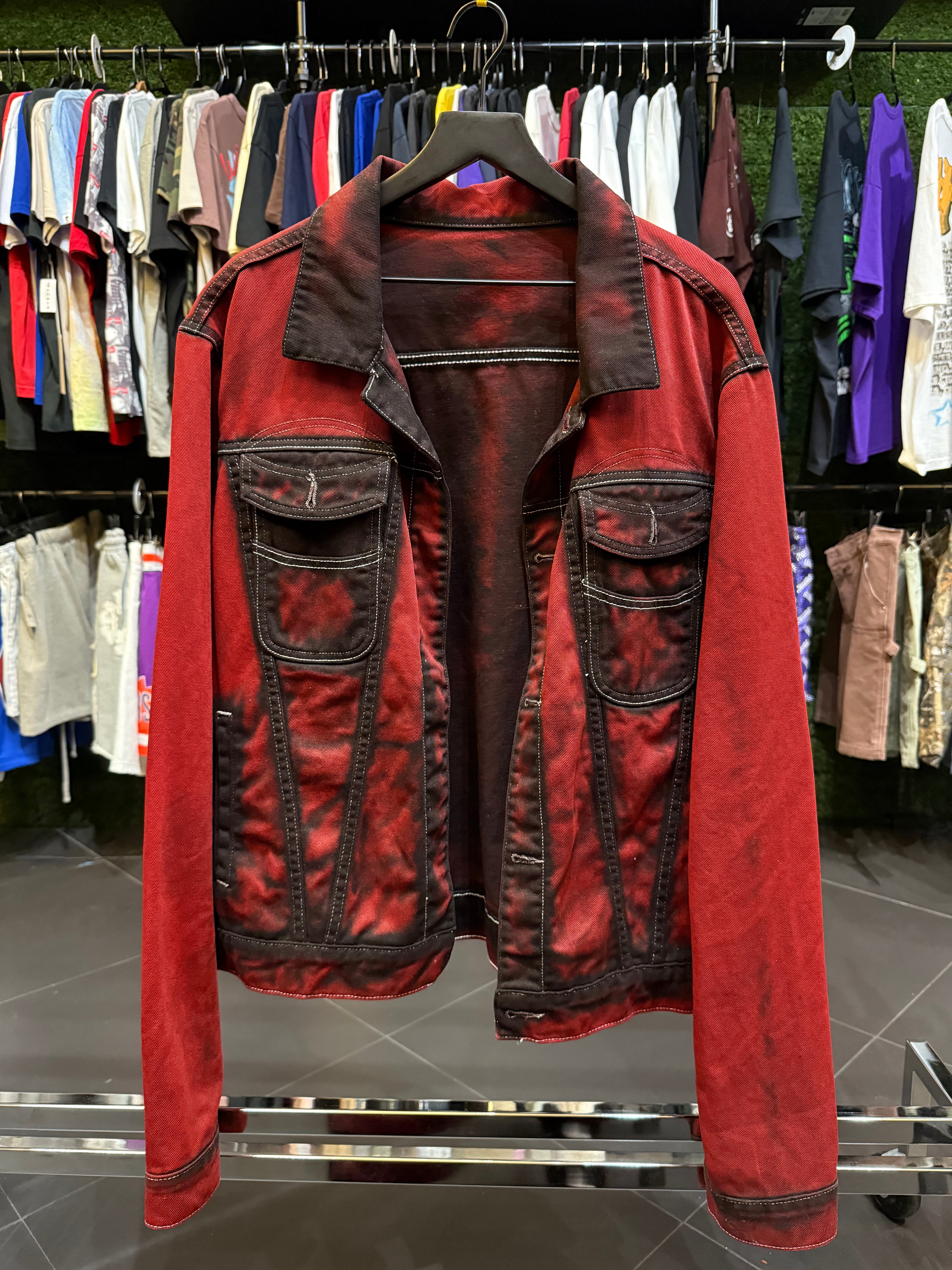 Awful lotta cough syrup denim