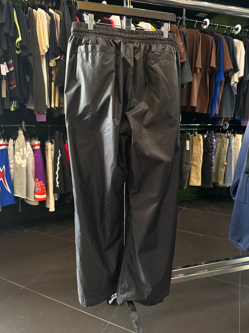 Hellstar snap nylon sweat pants