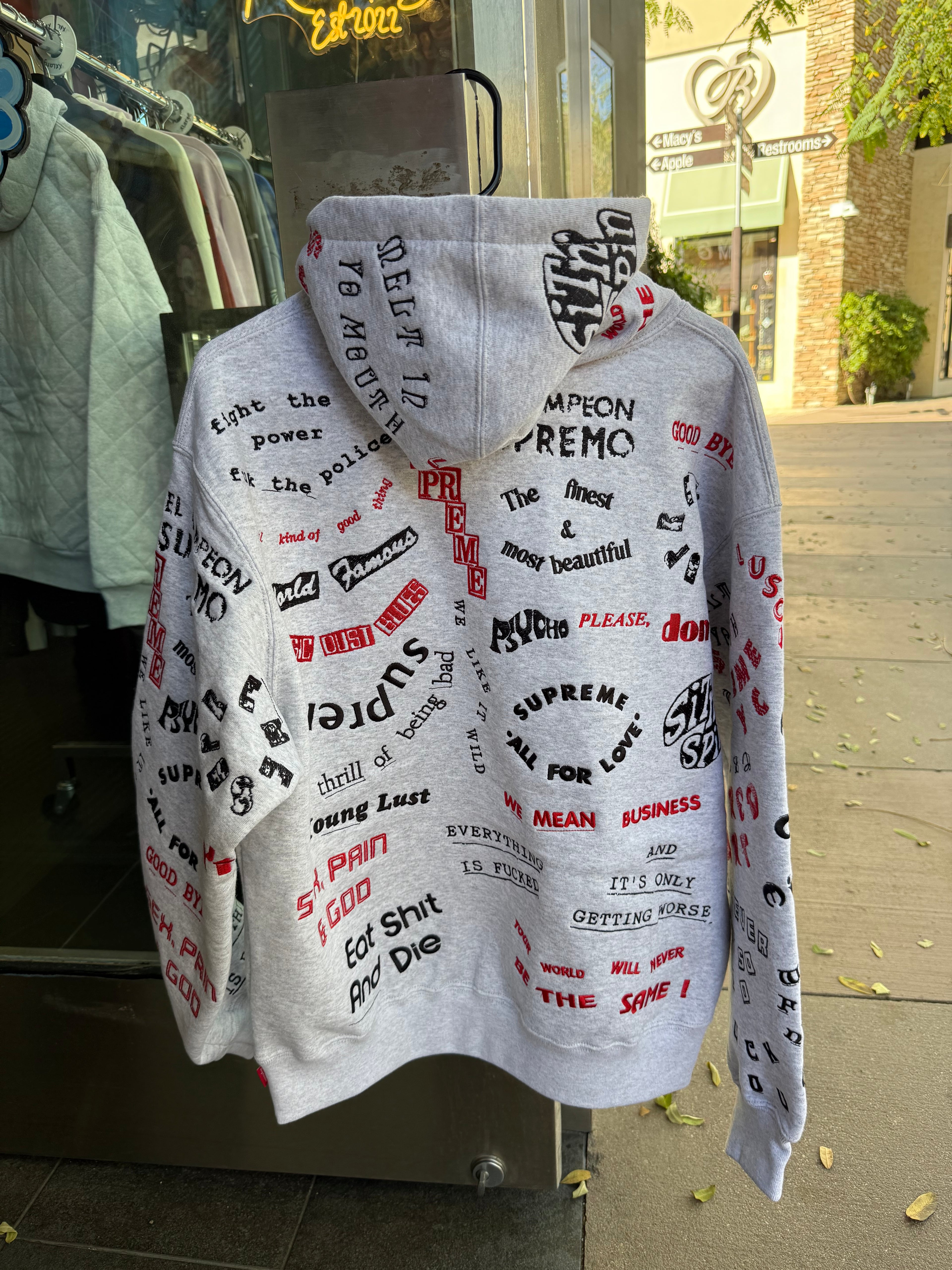 Supreme too deadly hoodie