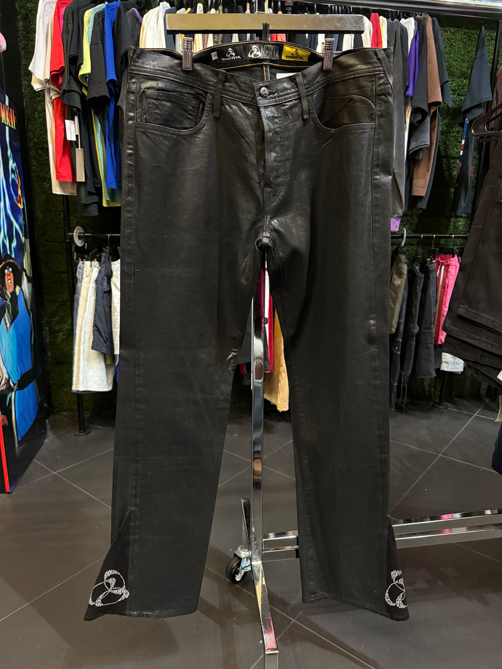 Omerta leather pants