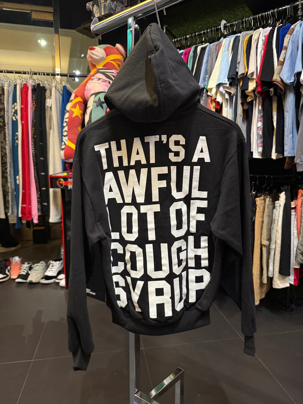 Awful lotta cough syrup zip up
