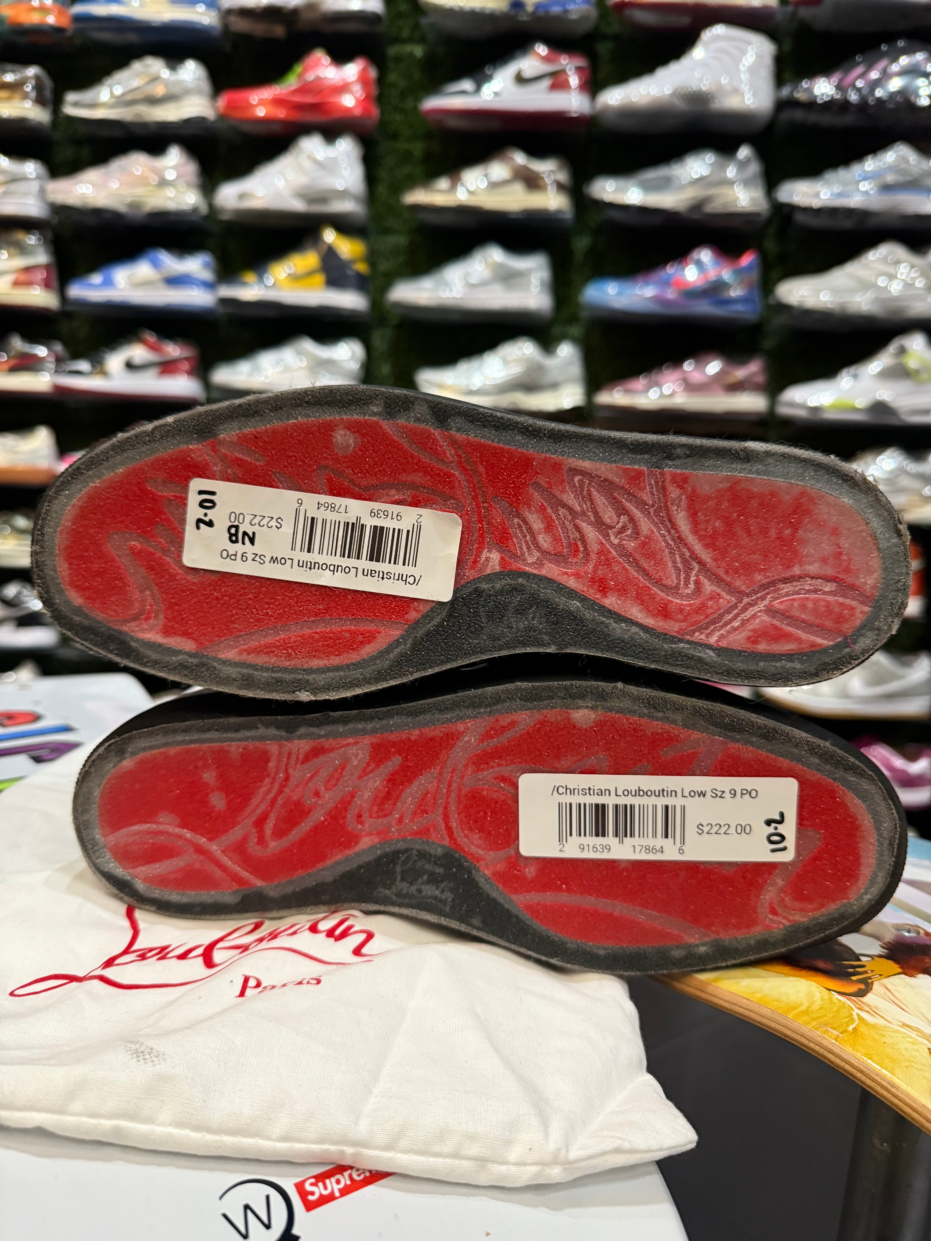 Christian Louboutin red bottoms