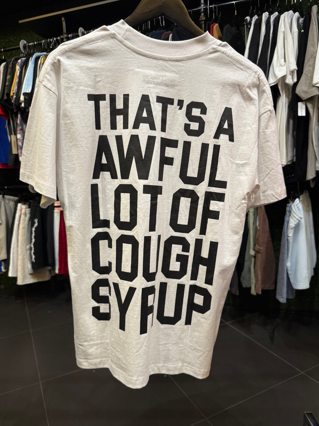 Awful lotta cough tee
