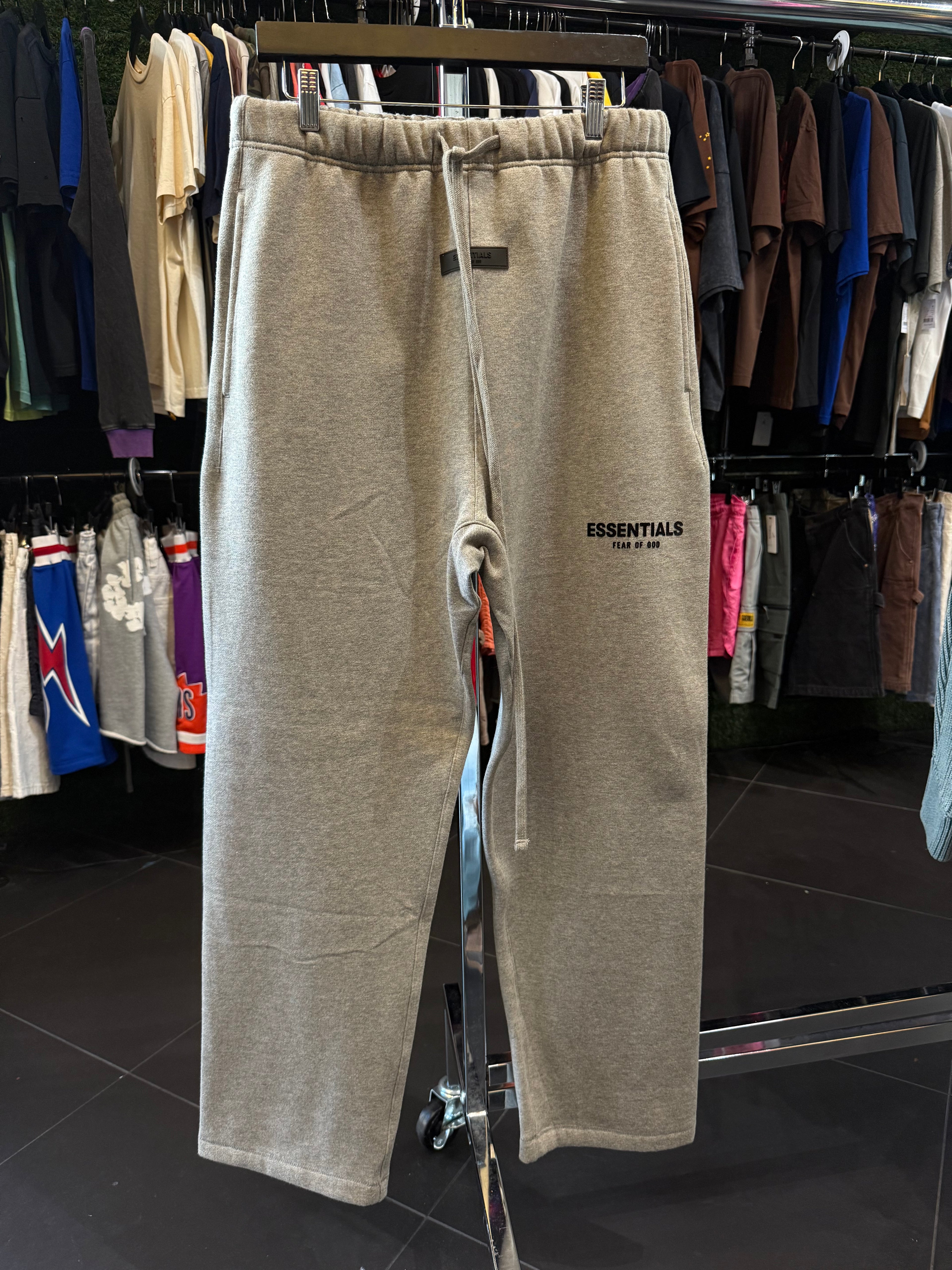 Essential dark oatmeal sweatpants