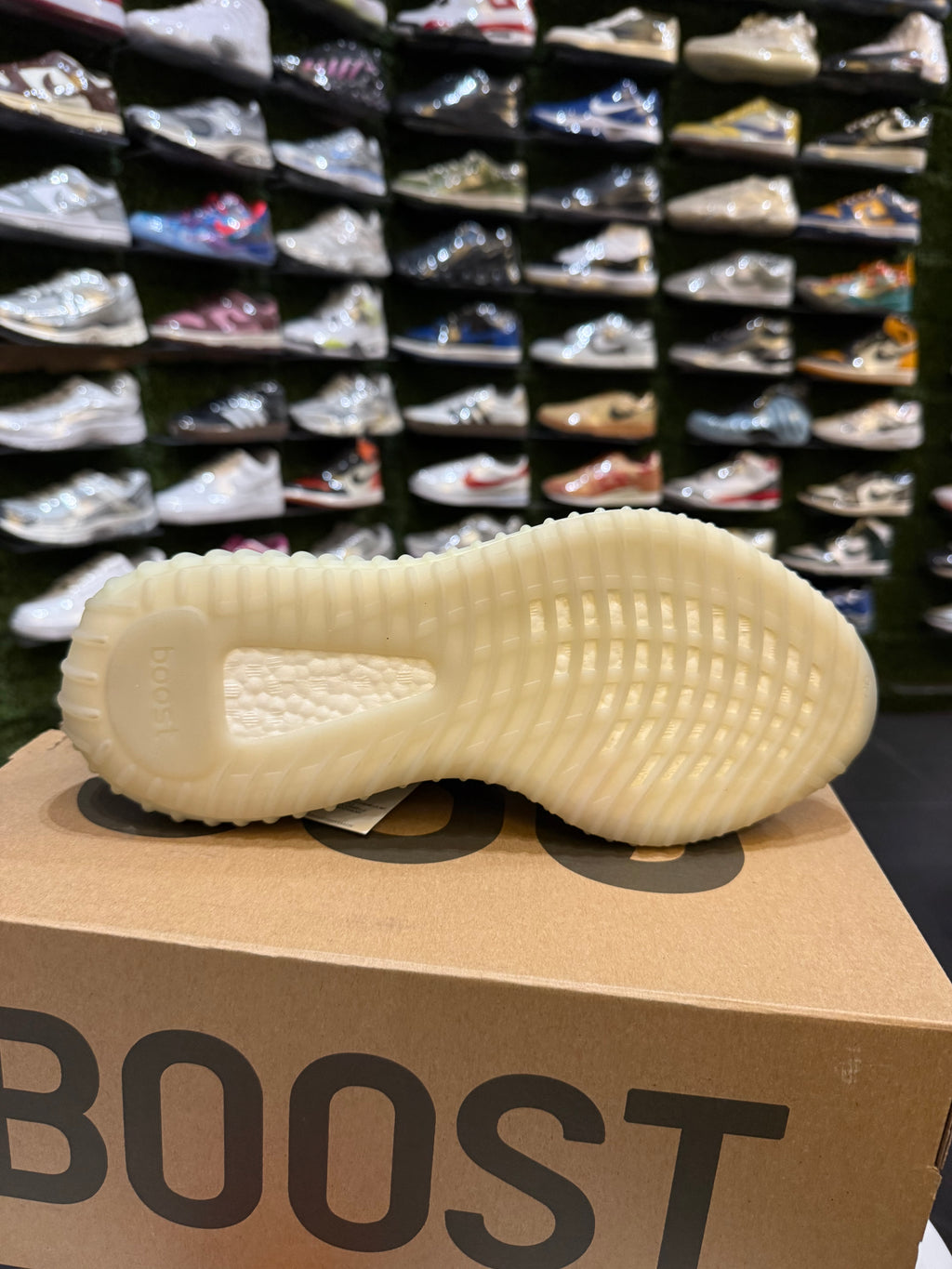 Yeezy 350 blue tint