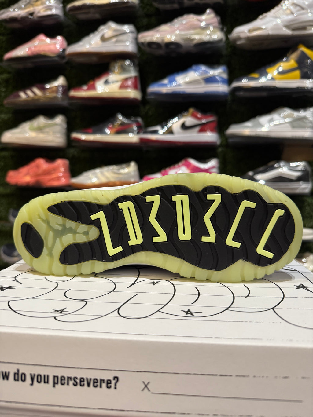 Jordan 11 barely volt