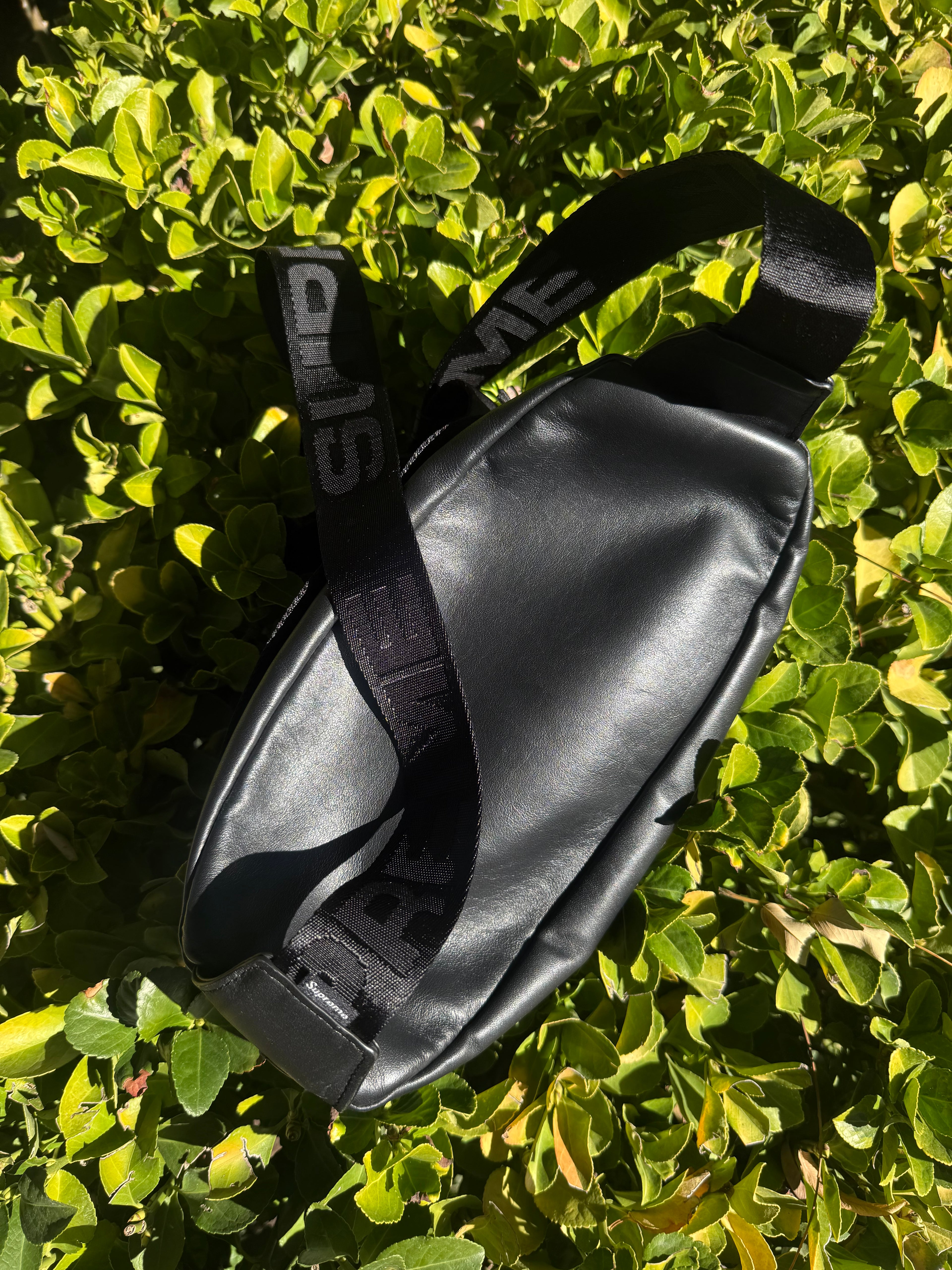Supreme leather bag
