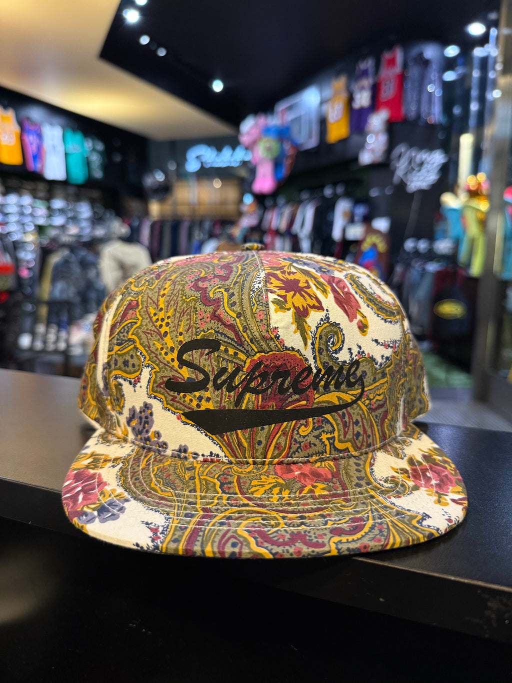 Supreme paisley 5 panel hat