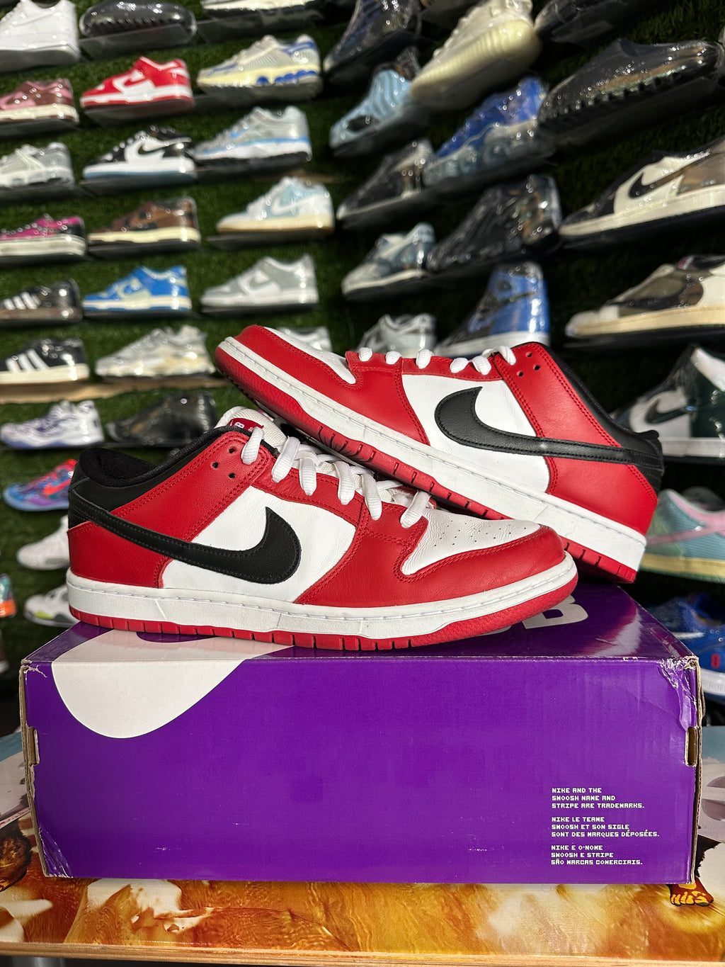 Dunk low Chicago J pack