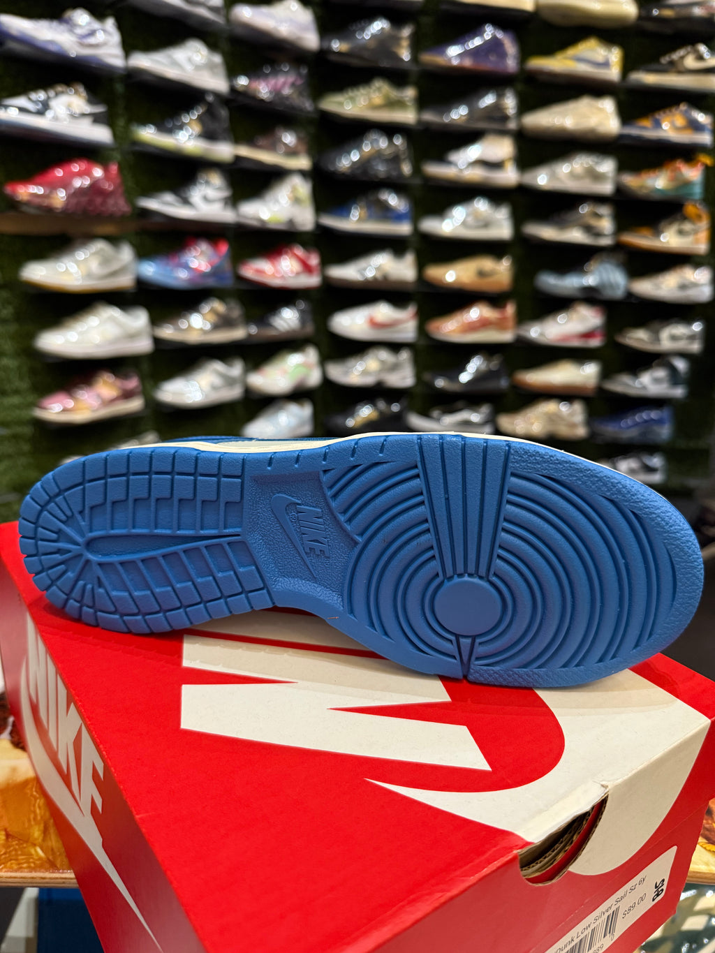 Dunk low silver sail