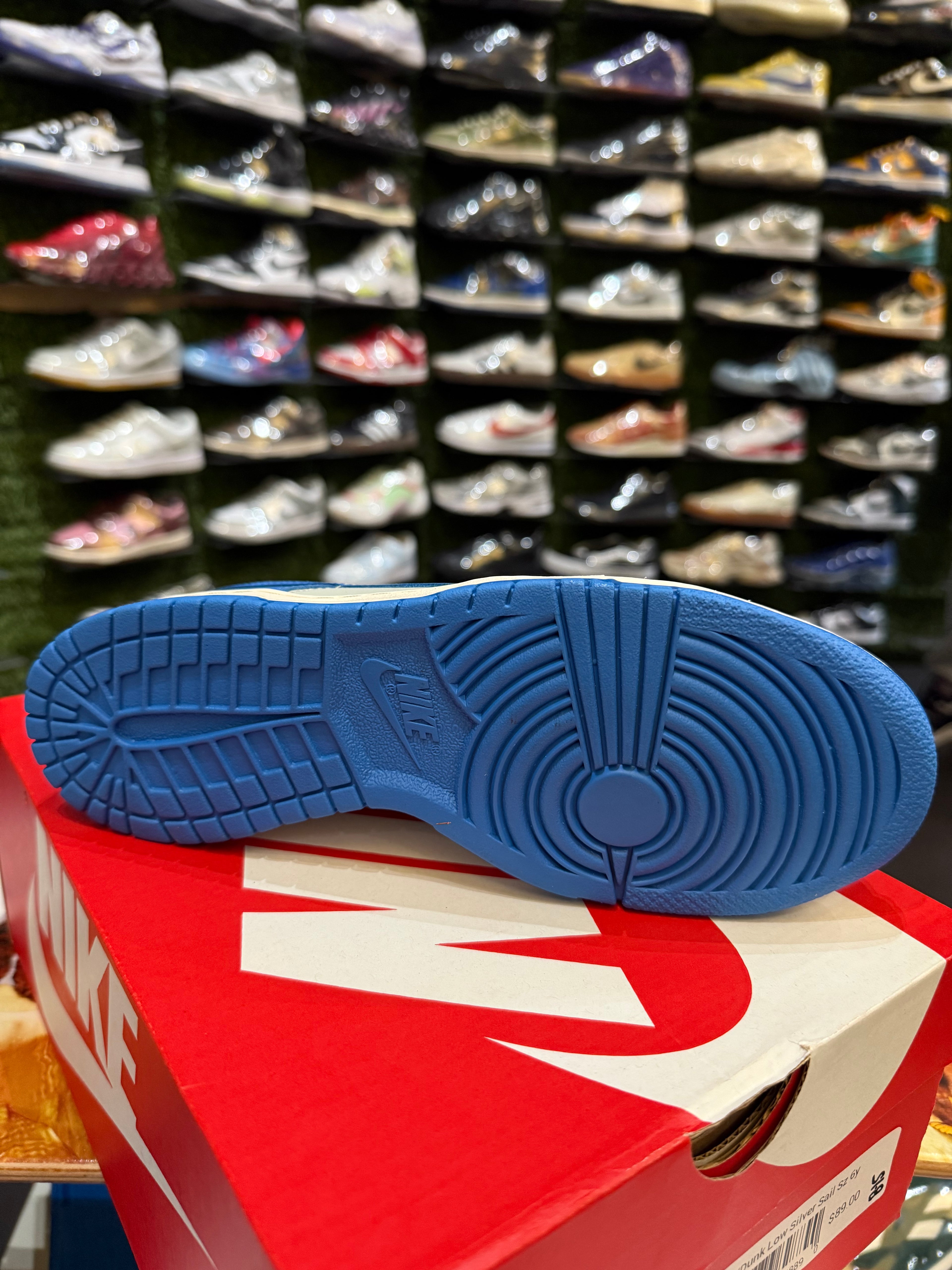 Dunk low silver sail