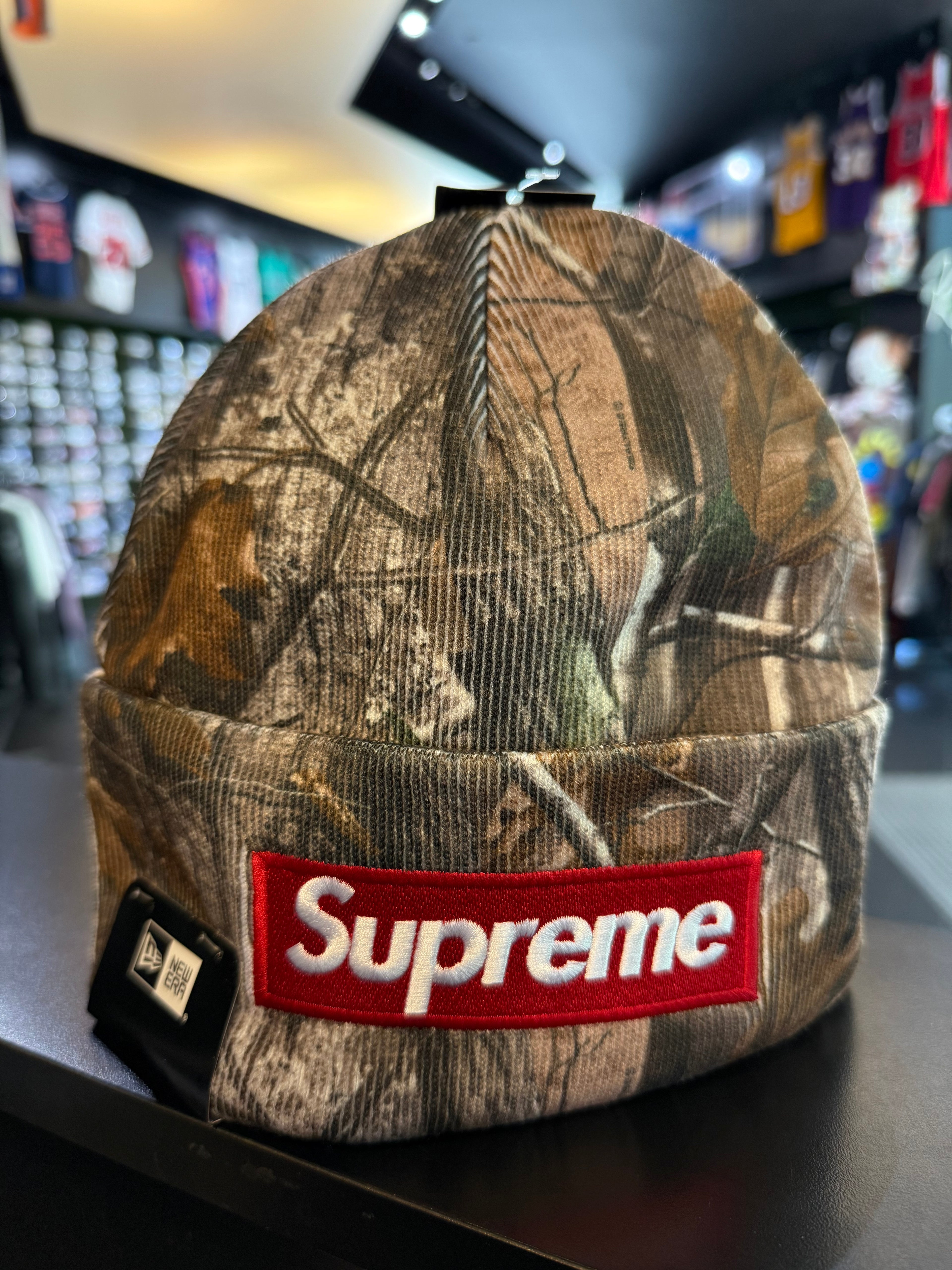 Supreme box logo camo